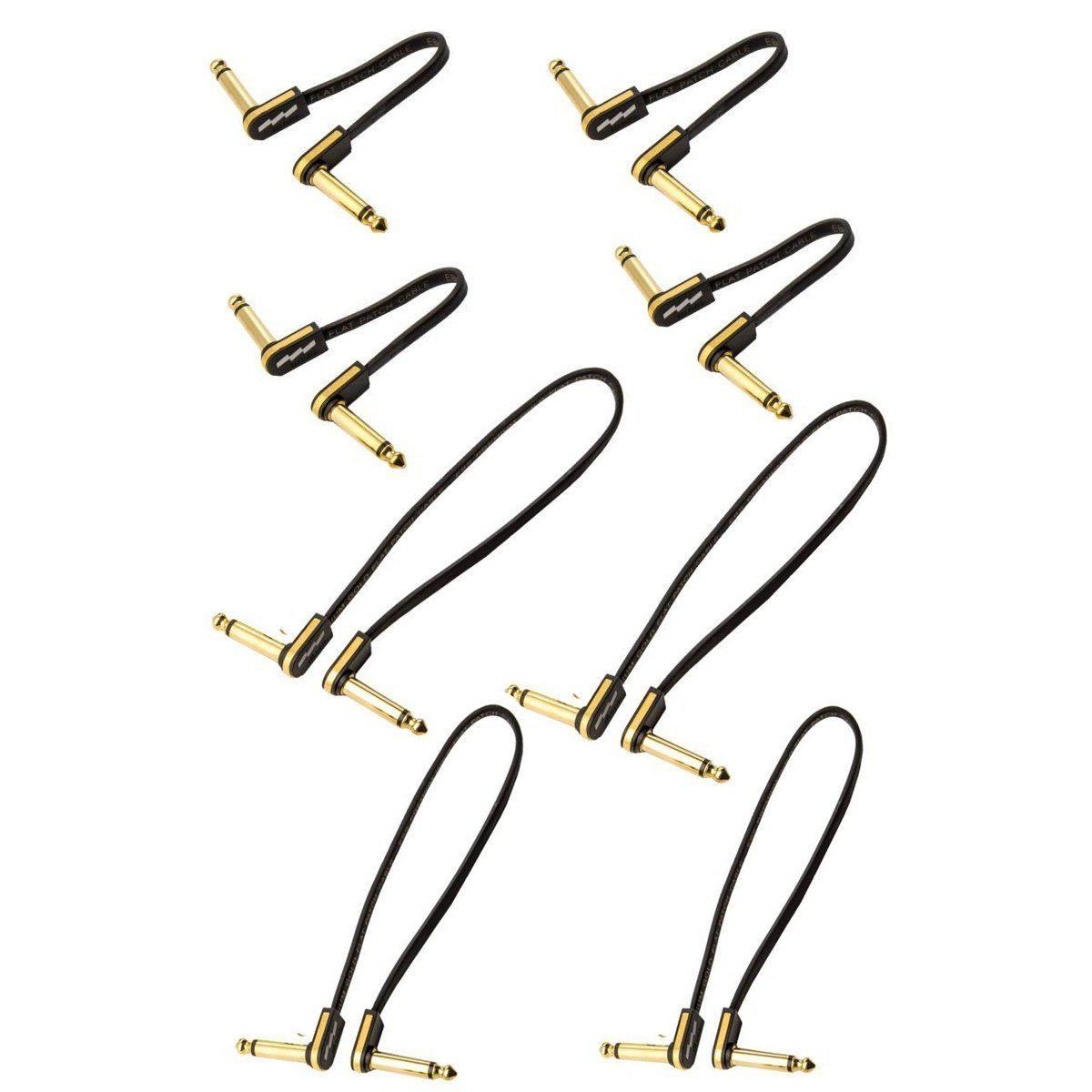 Accessories - EBS Premium Gold Flat Patch Cables Packs