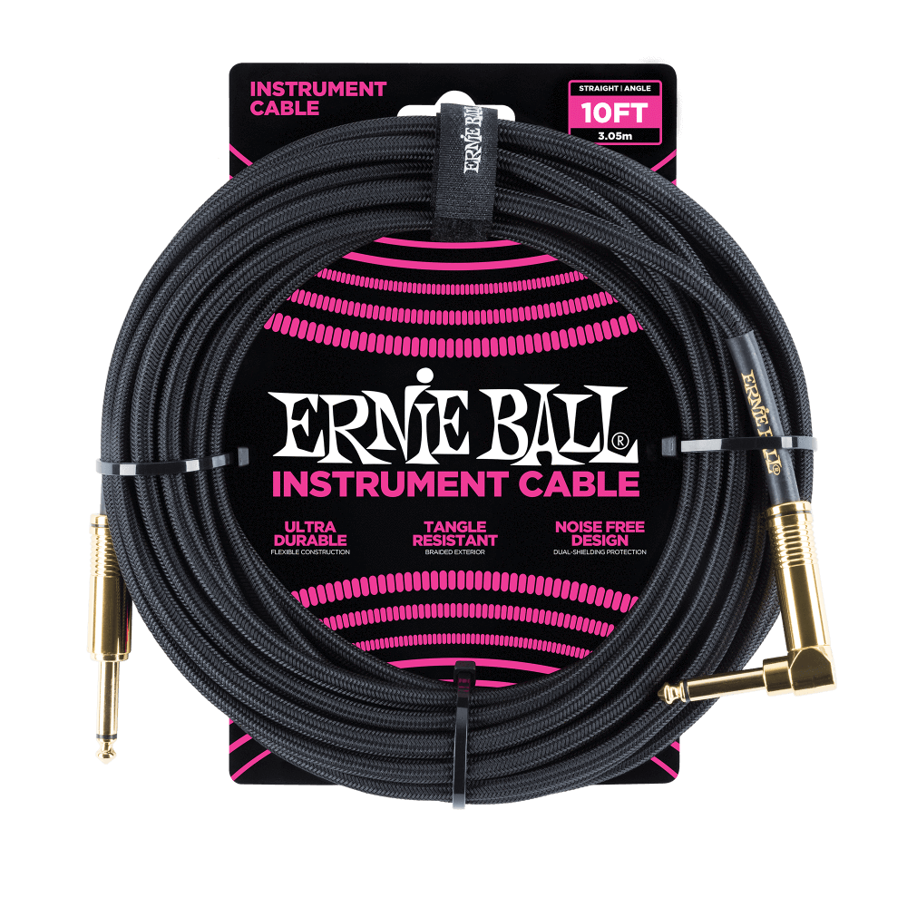 Accessories - Ernie Ball 10' Braided Cables