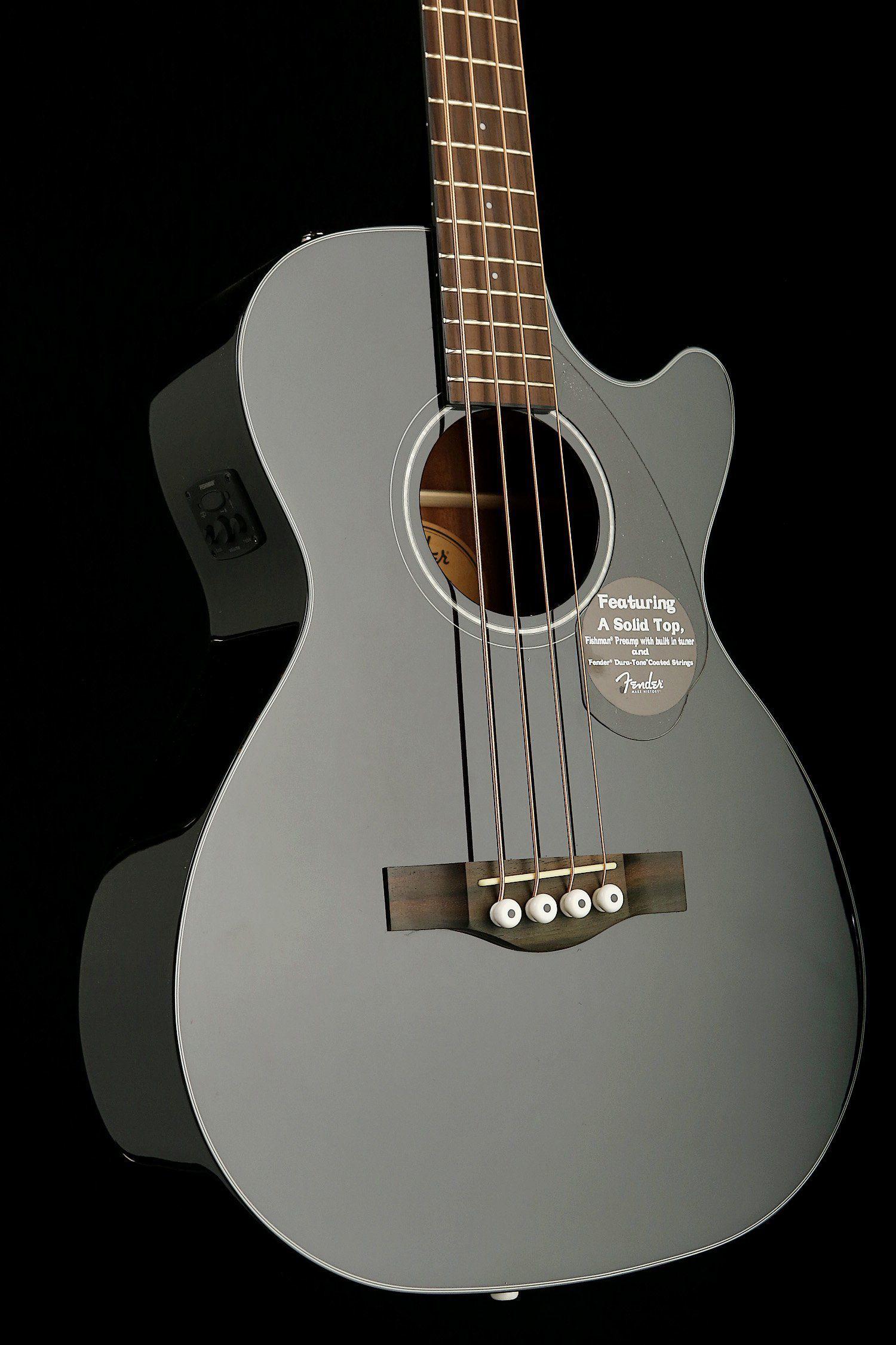 Bass Guitars - Fender CB60SCE Acoustic Bass