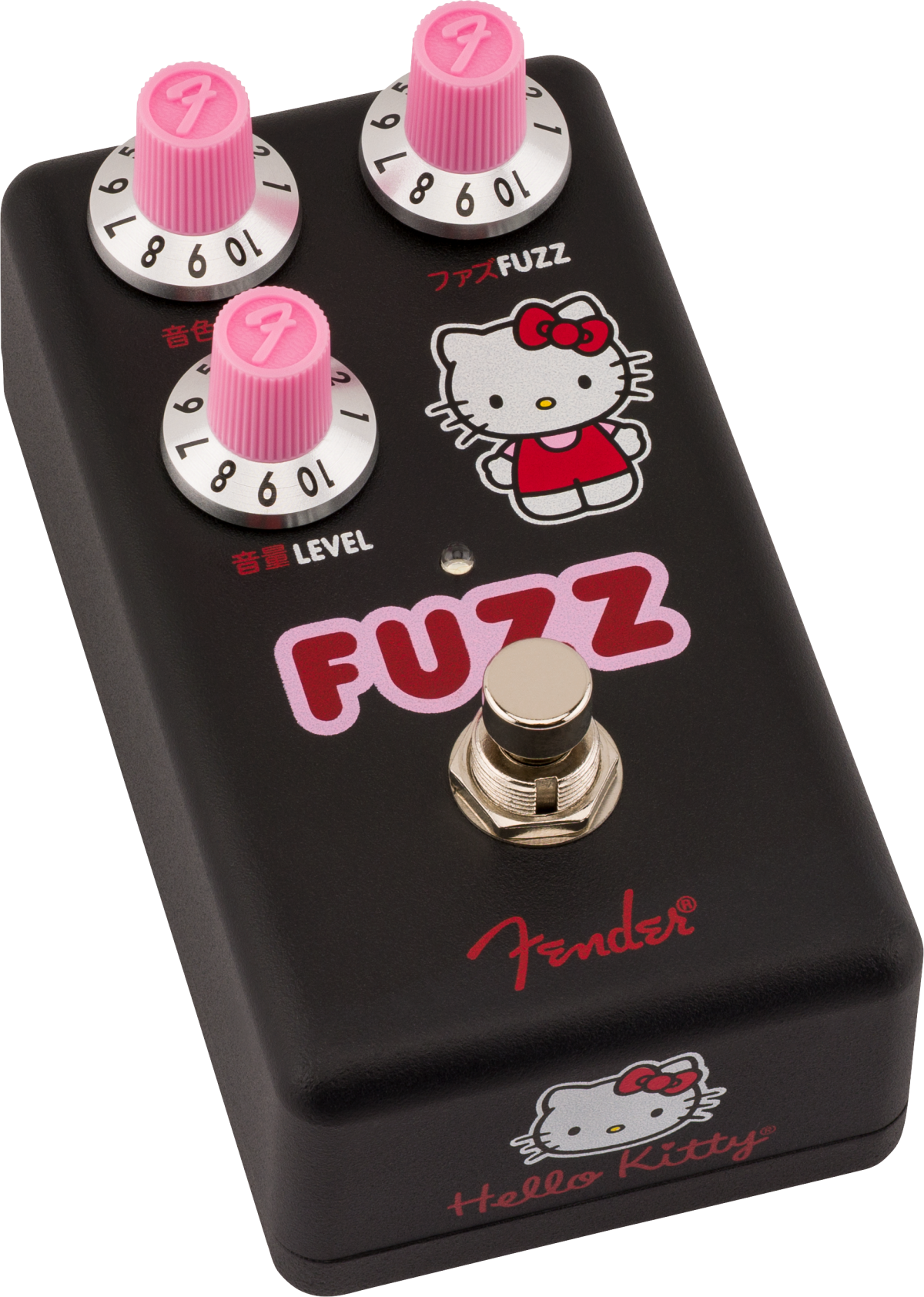 Fender® x Hello Kitty® Fuzz Pedal Black - Bass Centre Music Store Melbourne