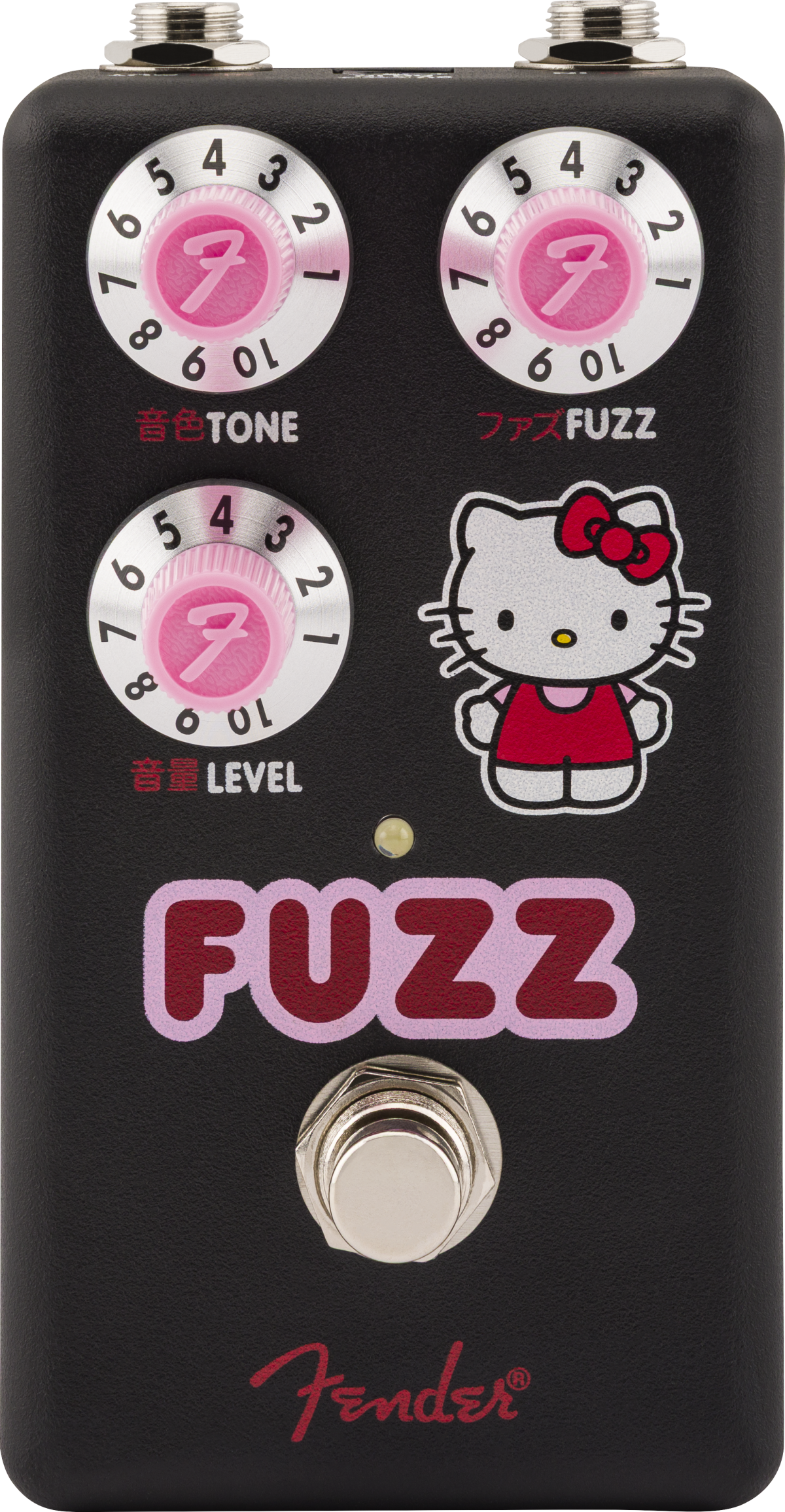 Fender® x Hello Kitty® Fuzz Pedal Black - Bass Centre Music Store Melbourne