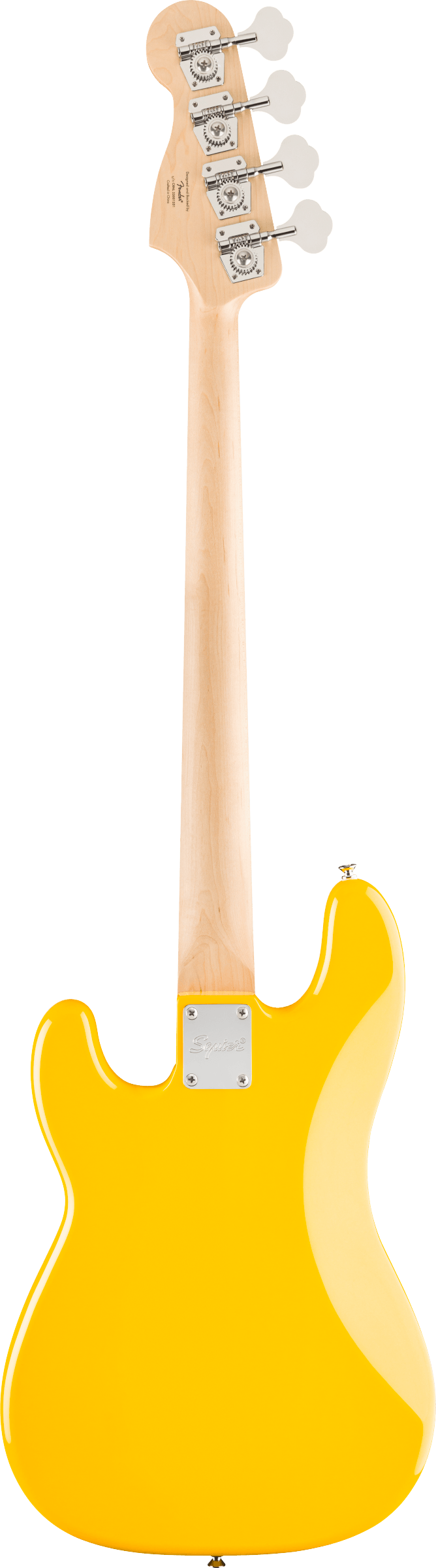 Squier Limited Edition Sonic® Precision Bass® Graffiti Yellow - Bass Centre Music Store Melbourne