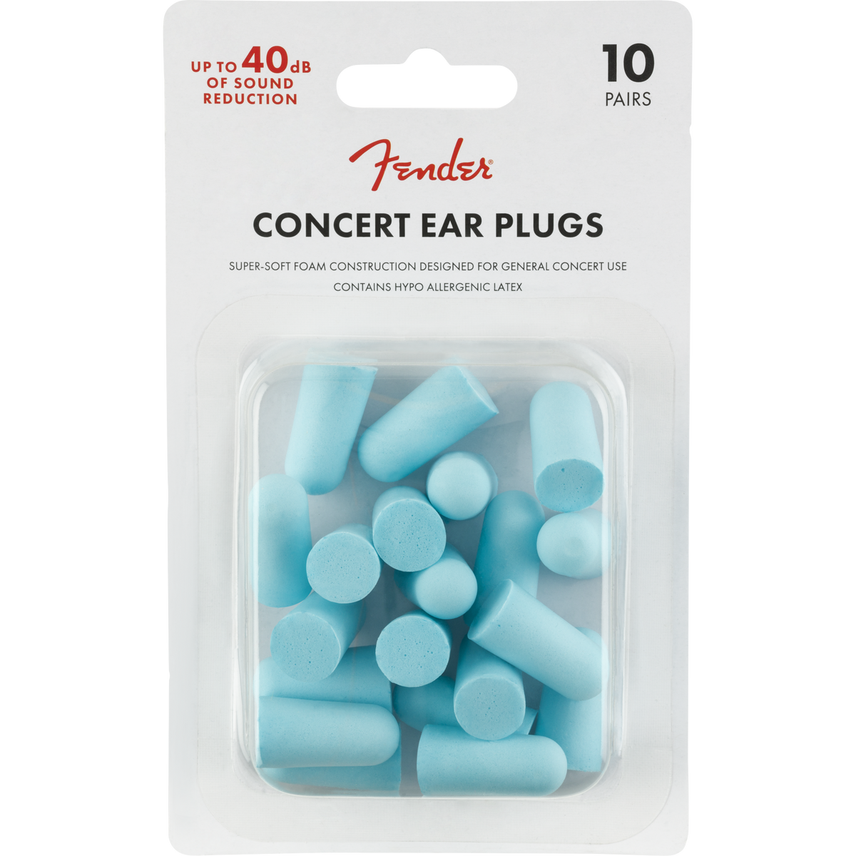 Fender Concert Earplugs - Bass Centre Music Store Melbourne