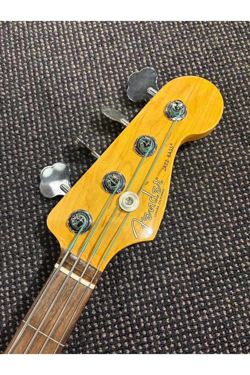 Preloved Fender Am Pro II Jazz Bass Fretless Sunburst w/case - Bass Centre Music Store Melbourne