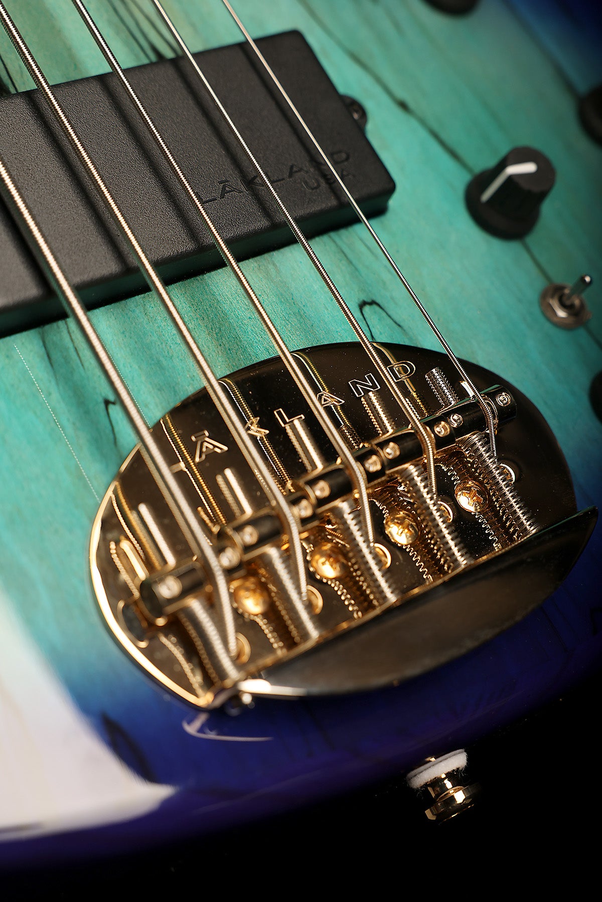 Lakland Skyline 55-02 Deluxe Spalted Ocean Burst