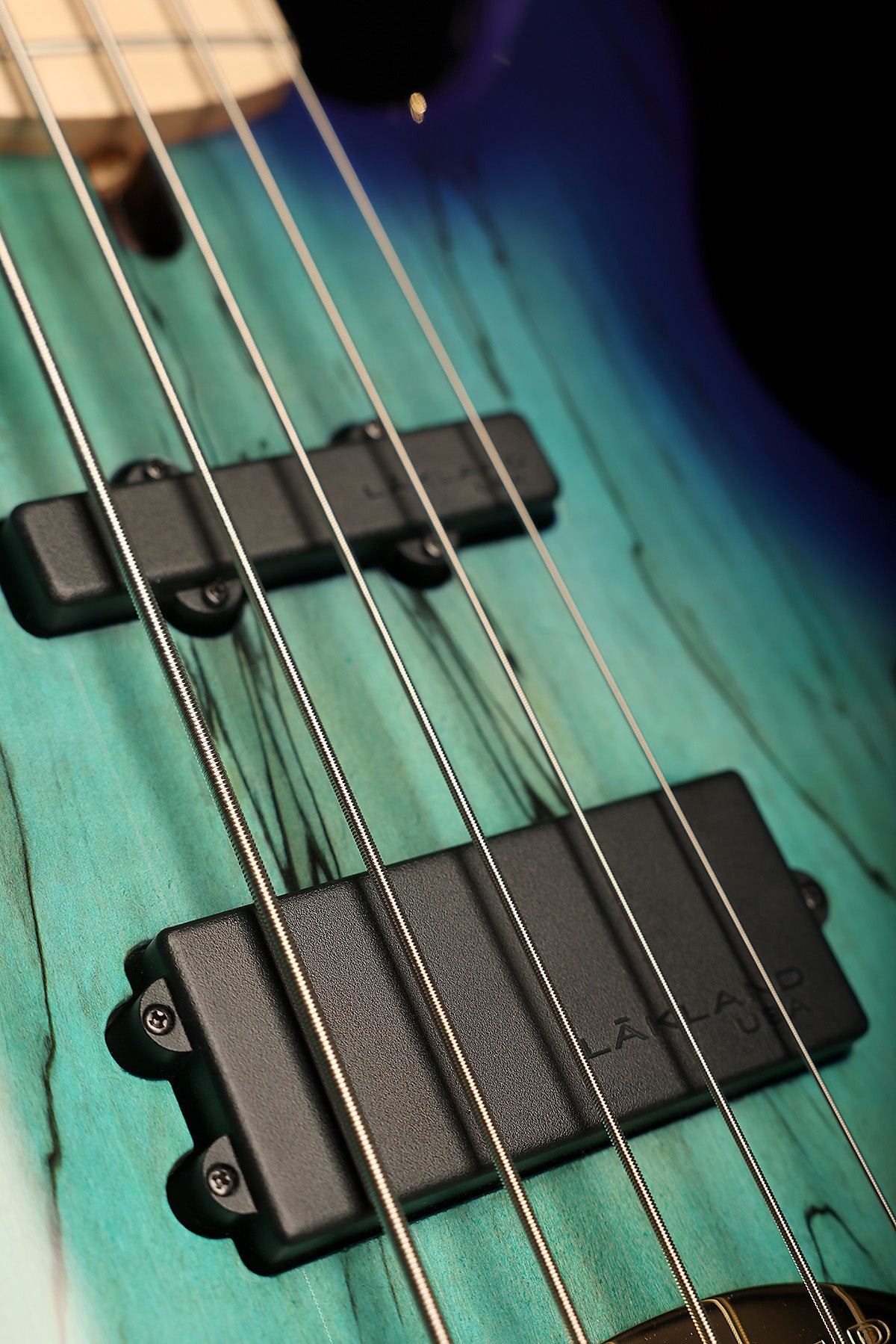 Lakland Skyline 55-02 Deluxe Spalted Ocean Burst