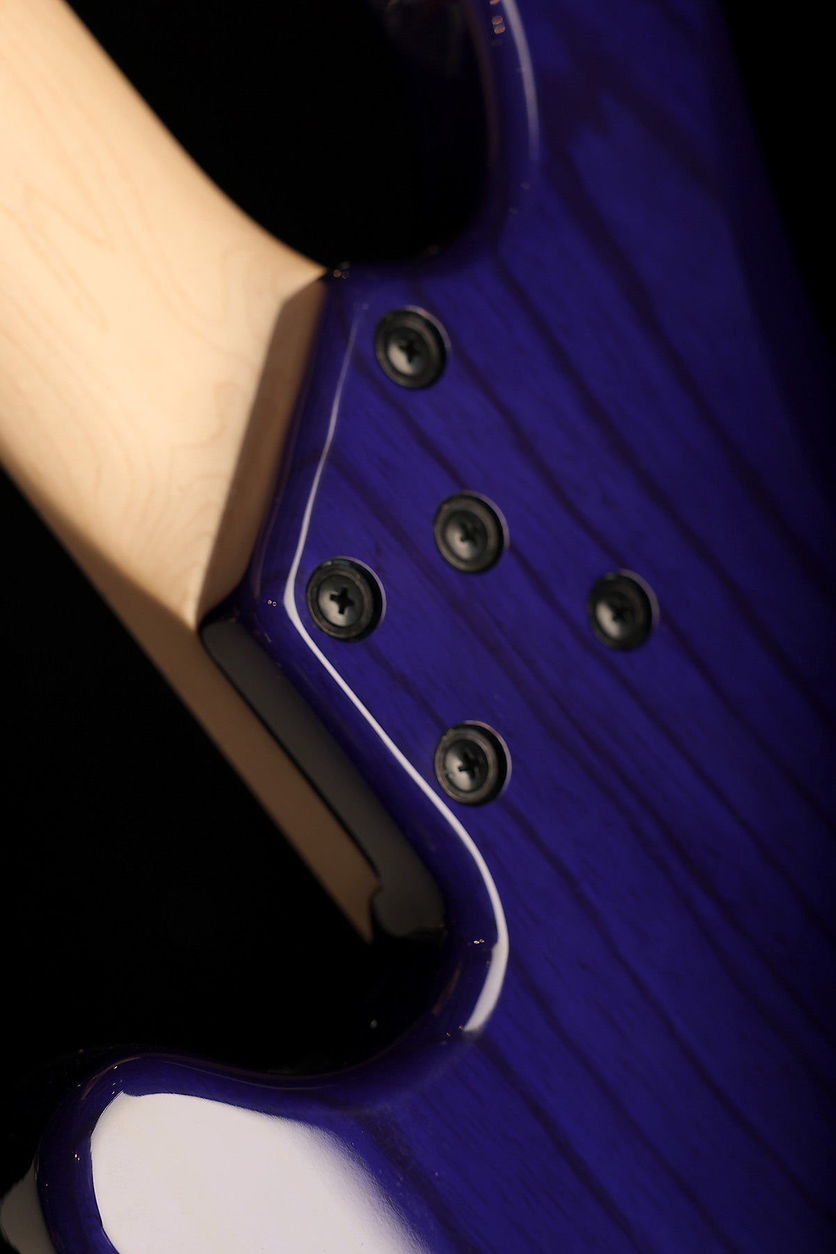 Lakland Skyline 55-02 Deluxe Spalted Ocean Burst