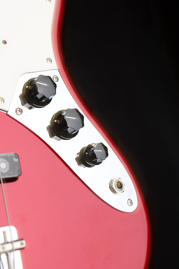 Fender Made in Japan Traditional '70s Jazz Bass Candy Apple Red w/ Gig