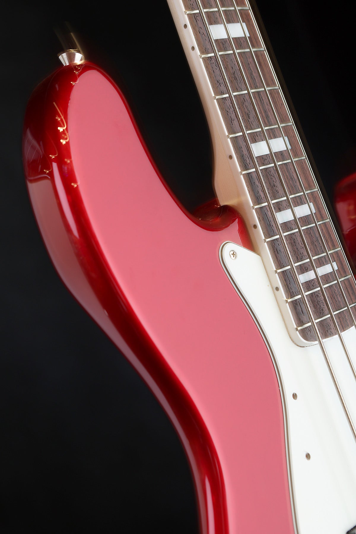 Fender Made in Japan Traditional '70s Jazz Bass Candy Apple Red w/ Gigbag - Bass Centre Music Store Melbourne