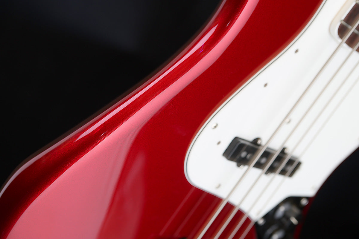 Fender Made in Japan Traditional '70s Jazz Bass Candy Apple Red w/ Gigbag - Bass Centre Music Store Melbourne
