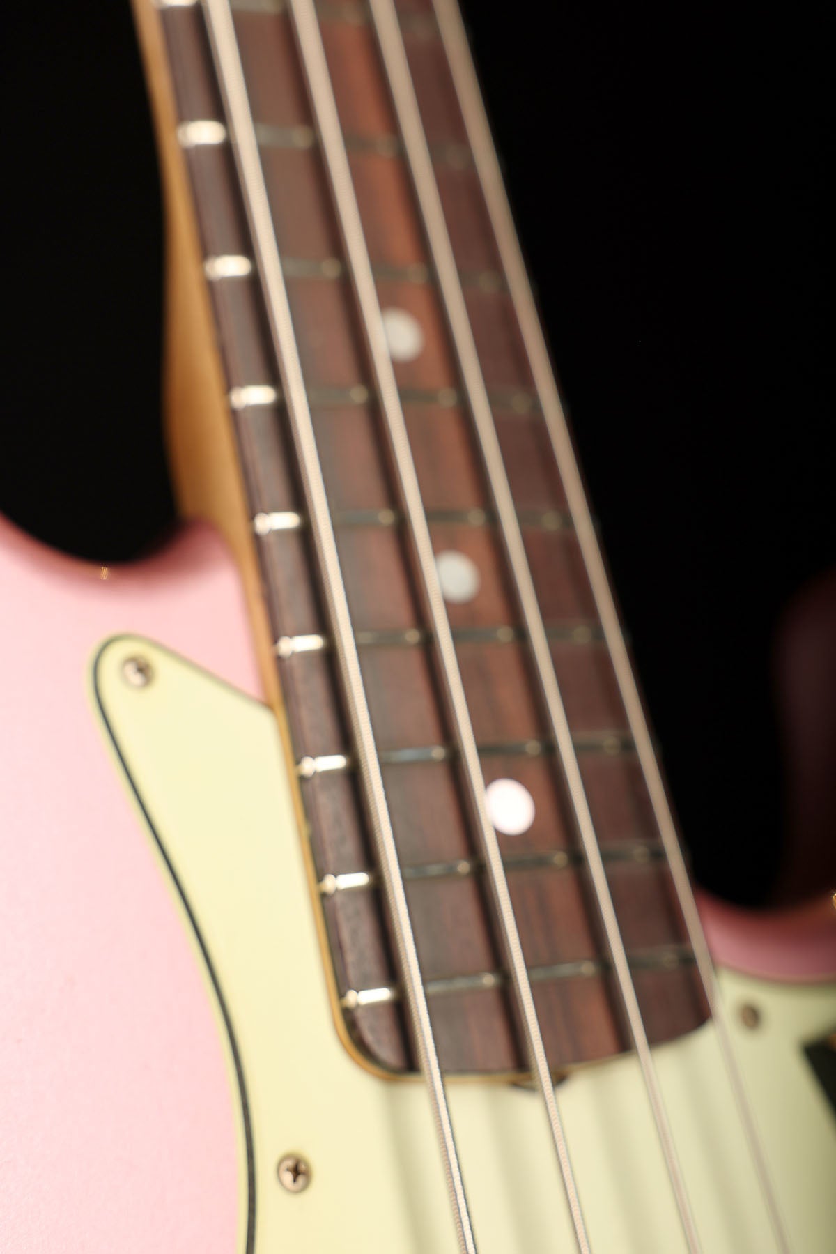 Fender Custom Shop 1965 Jazz Bass Faded Burgandy Mist Metallic w/matching headstock