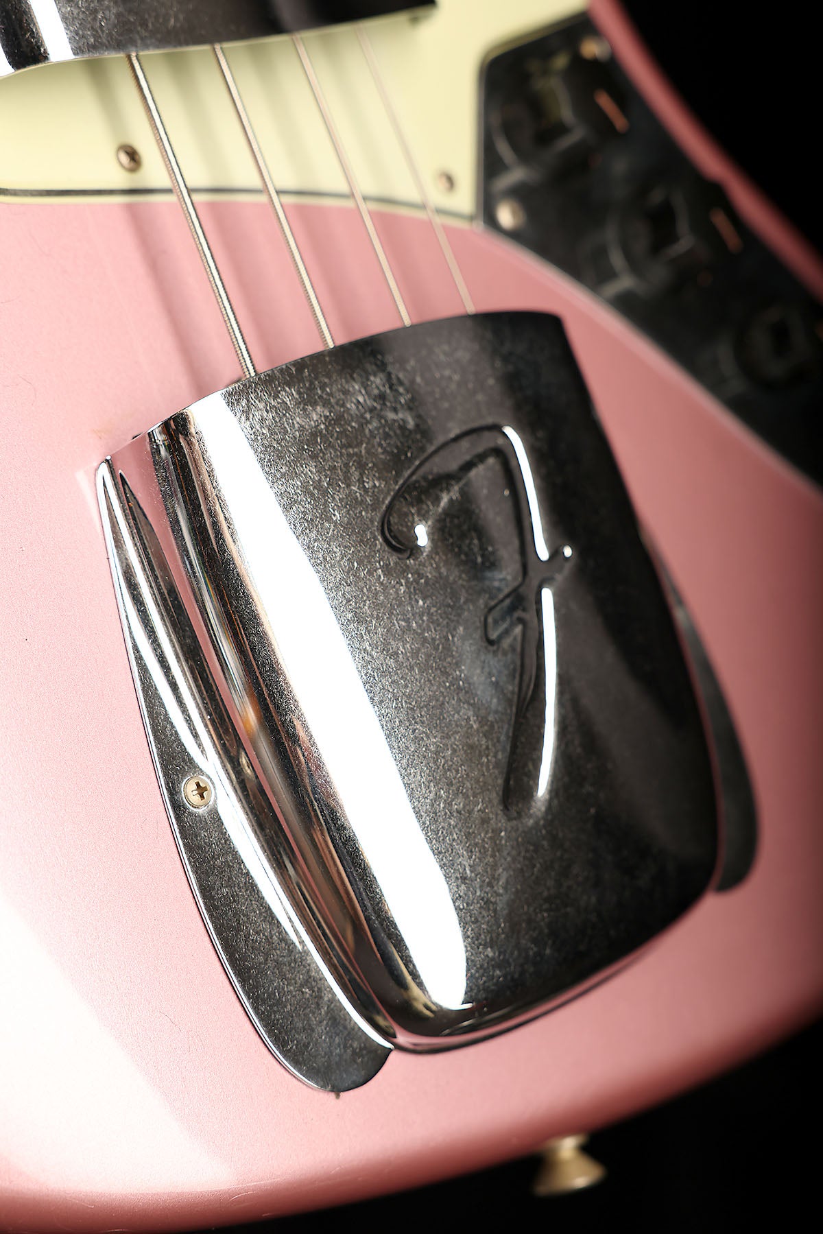 Fender Custom Shop 1965 Jazz Bass Faded Burgandy Mist Metallic w/matching headstock