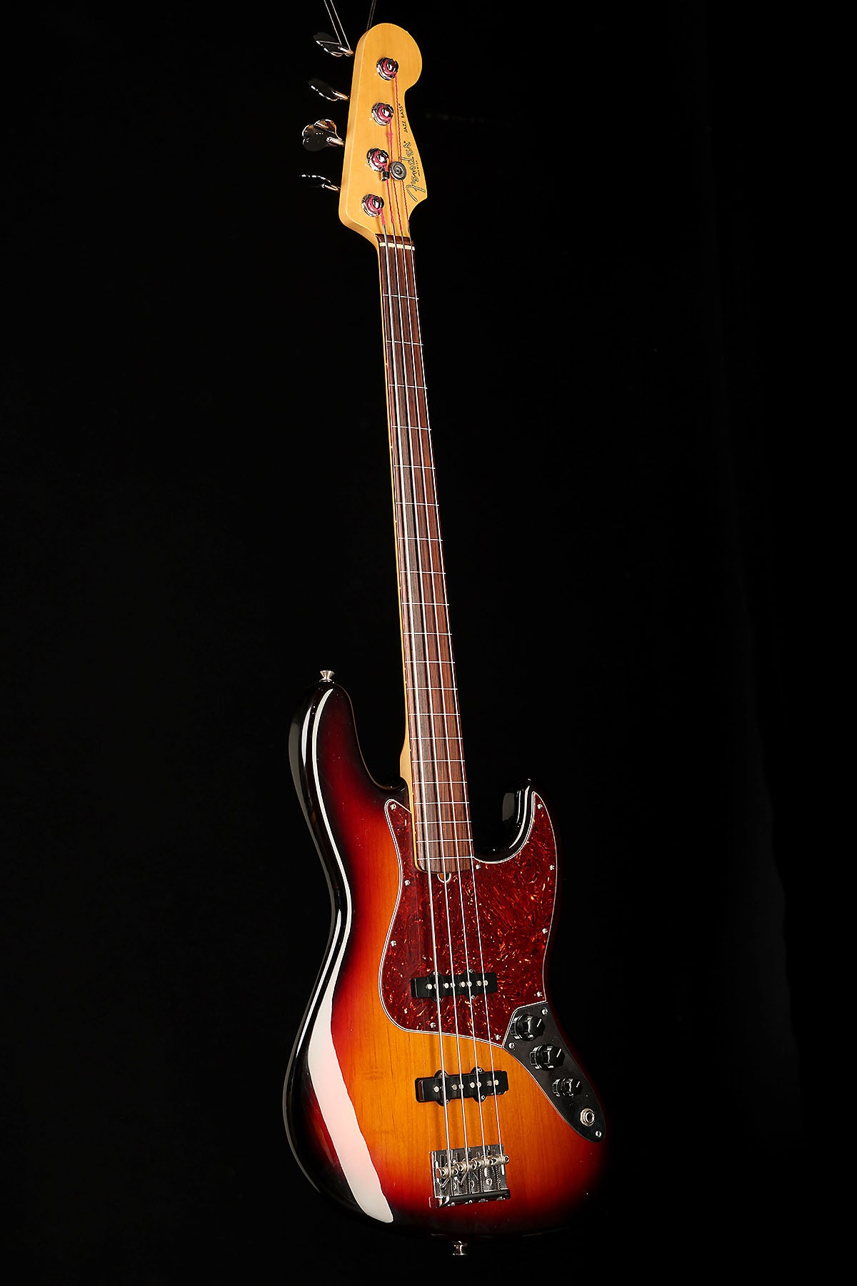 Preloved Fender American Standard Jazz FRETLESS