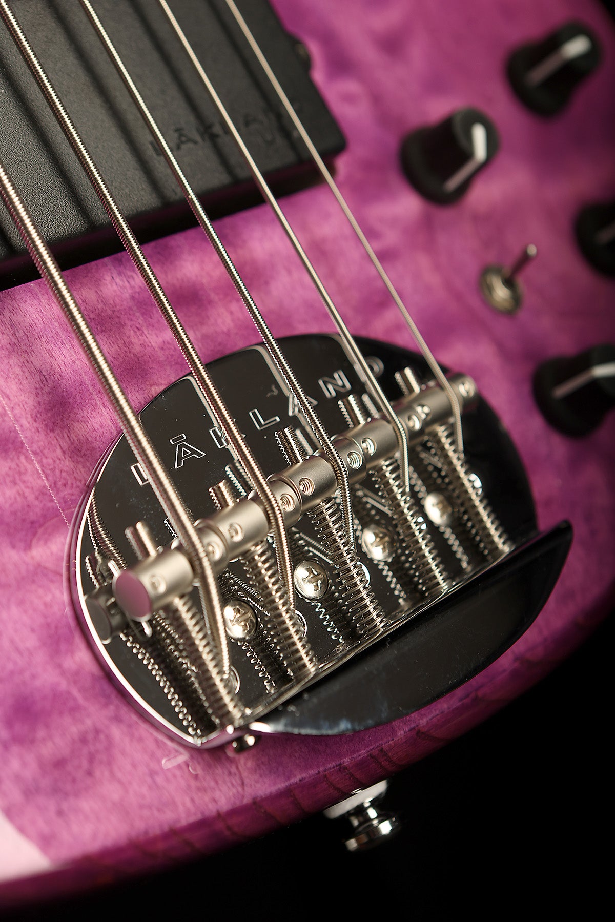 Lakland Skyline 55-02 Deluxe FRETLESS Trans Purple - Bass Centre Music Store Melbourne