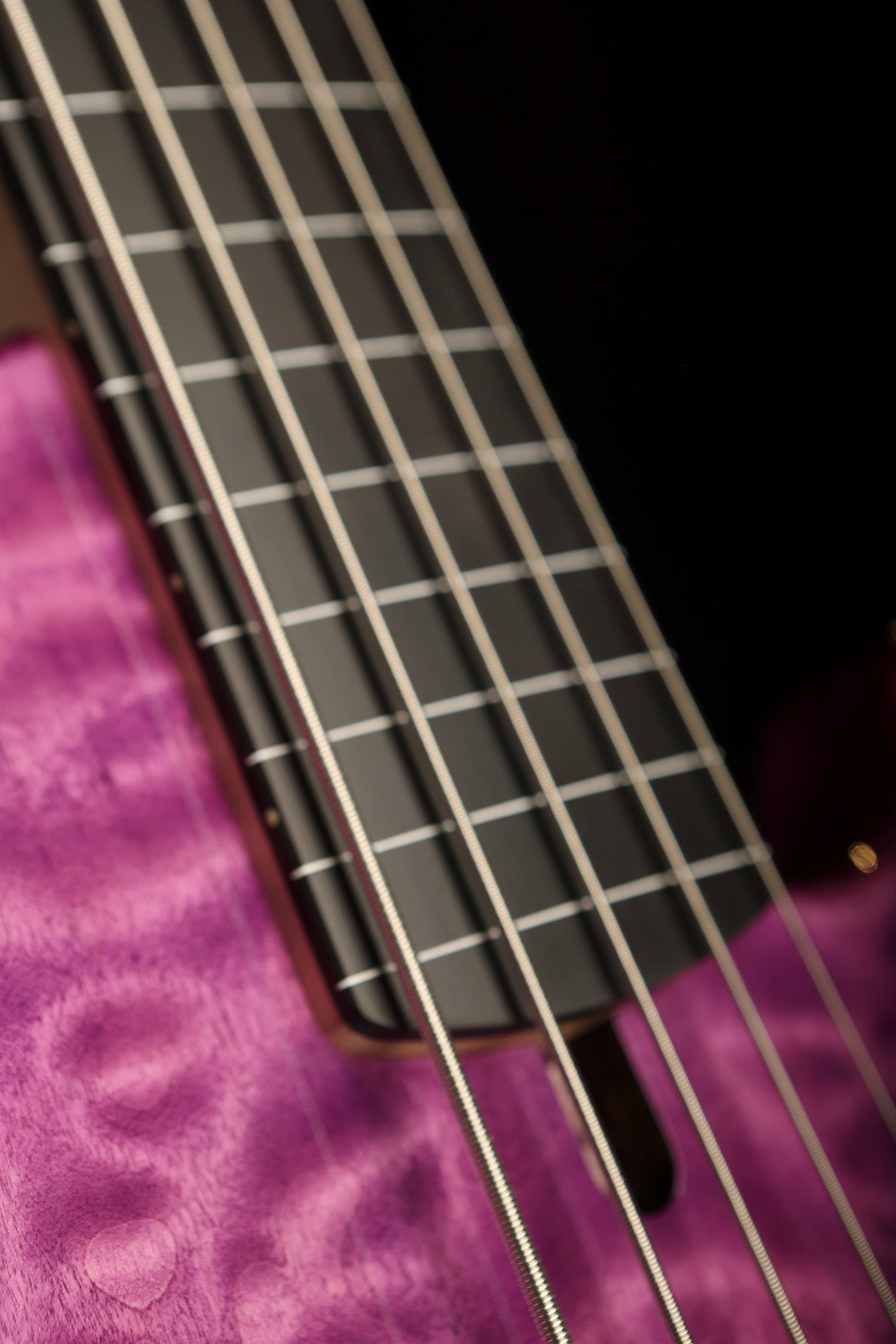 Lakland Skyline 55-02 Deluxe FRETLESS Trans Purple - Bass Centre Music Store Melbourne