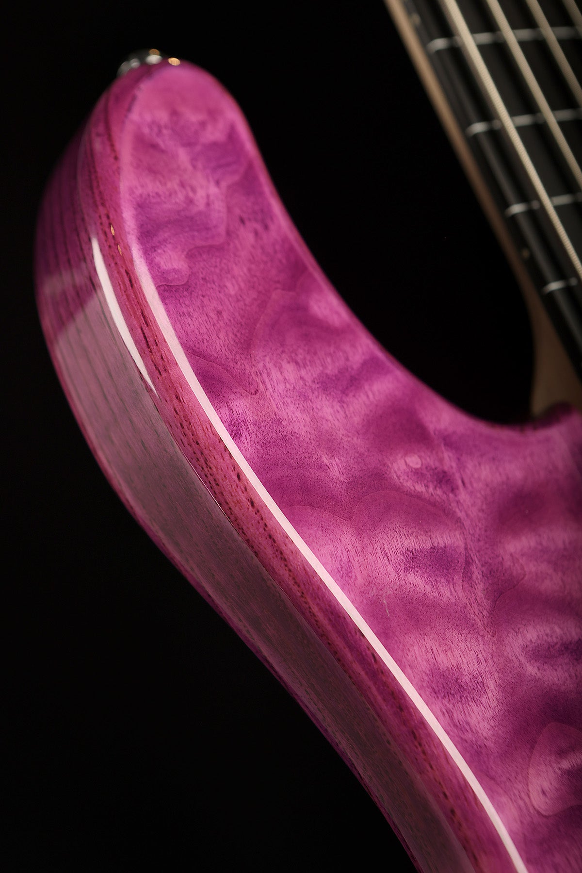Lakland Skyline 55-02 Deluxe FRETLESS Trans Purple - Bass Centre Music Store Melbourne
