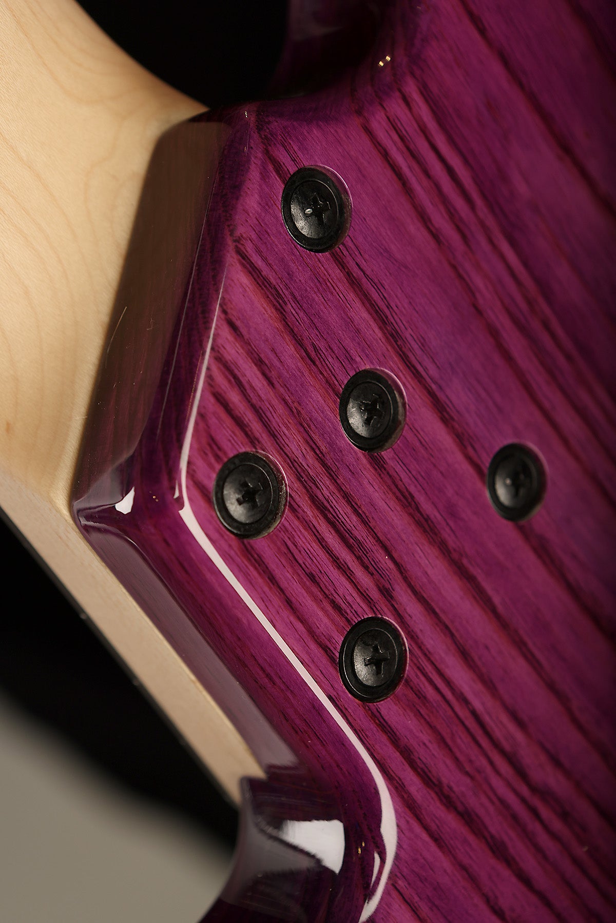 Lakland Skyline 55-02 Deluxe FRETLESS Trans Purple - Bass Centre Music Store Melbourne