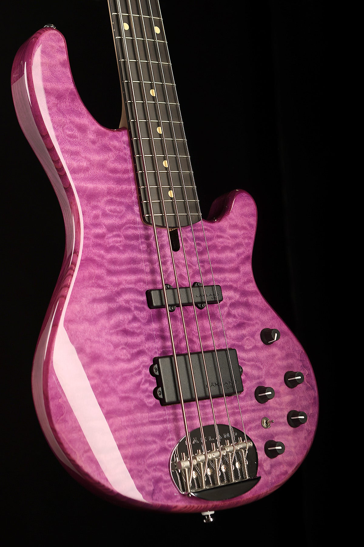 Lakland Skyline 55-02 Deluxe Trans Purple - Bass Centre Music Store Melbourne