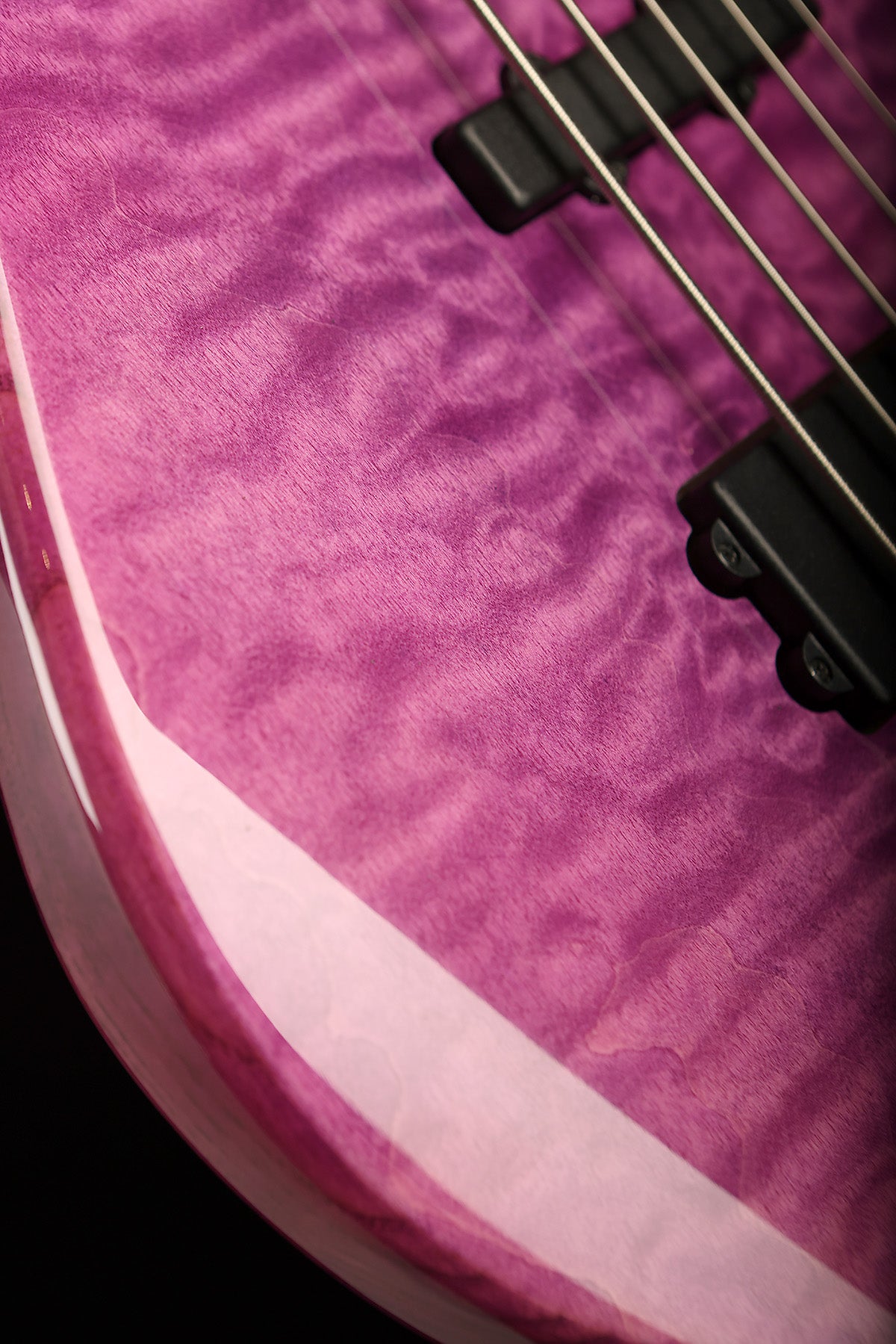 Lakland Skyline 55-02 Deluxe Trans Purple - Bass Centre Music Store Melbourne