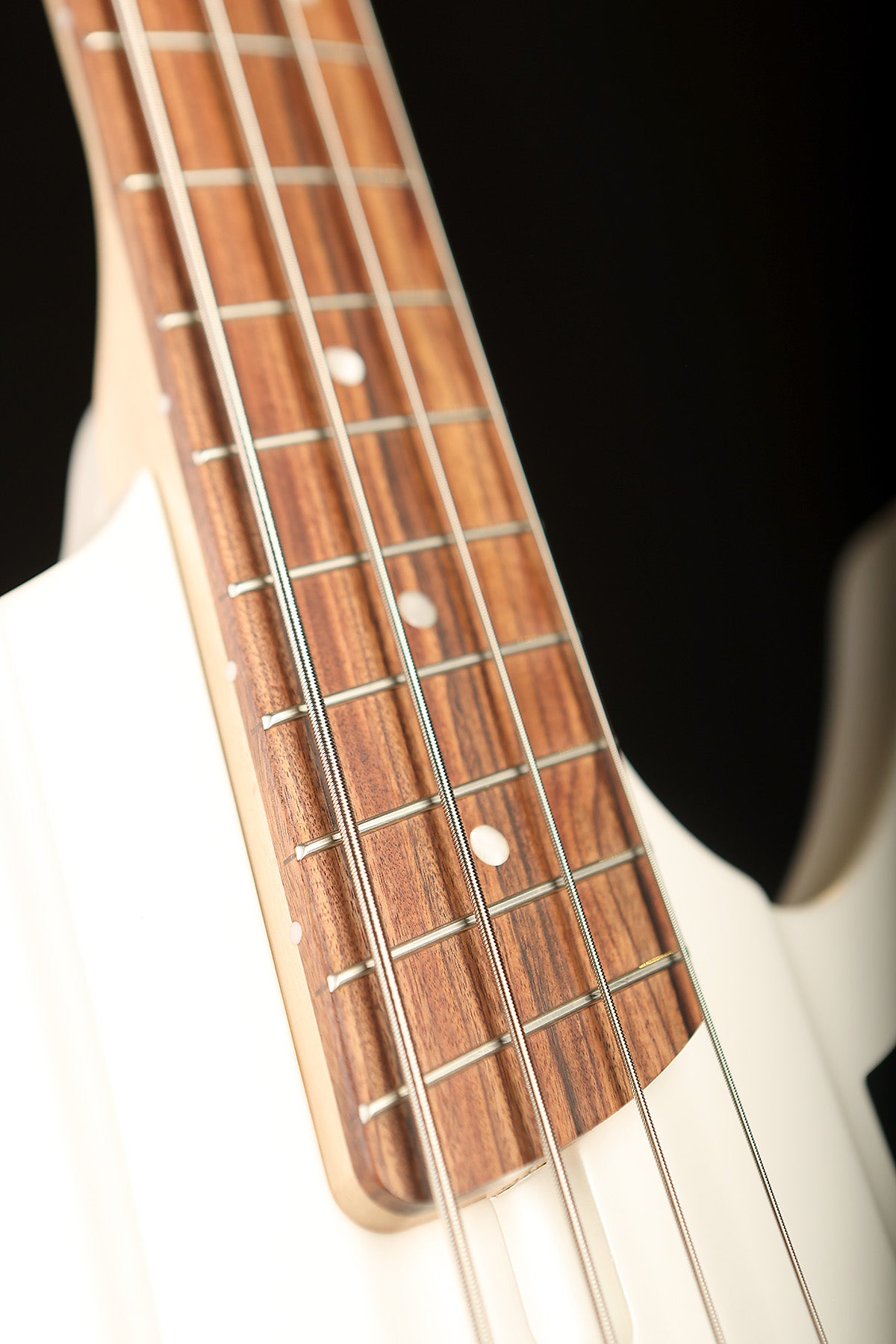 Dingwall D-Roc Standard 4 Ducati White Pearl - Bass Centre Music Store Melbourne