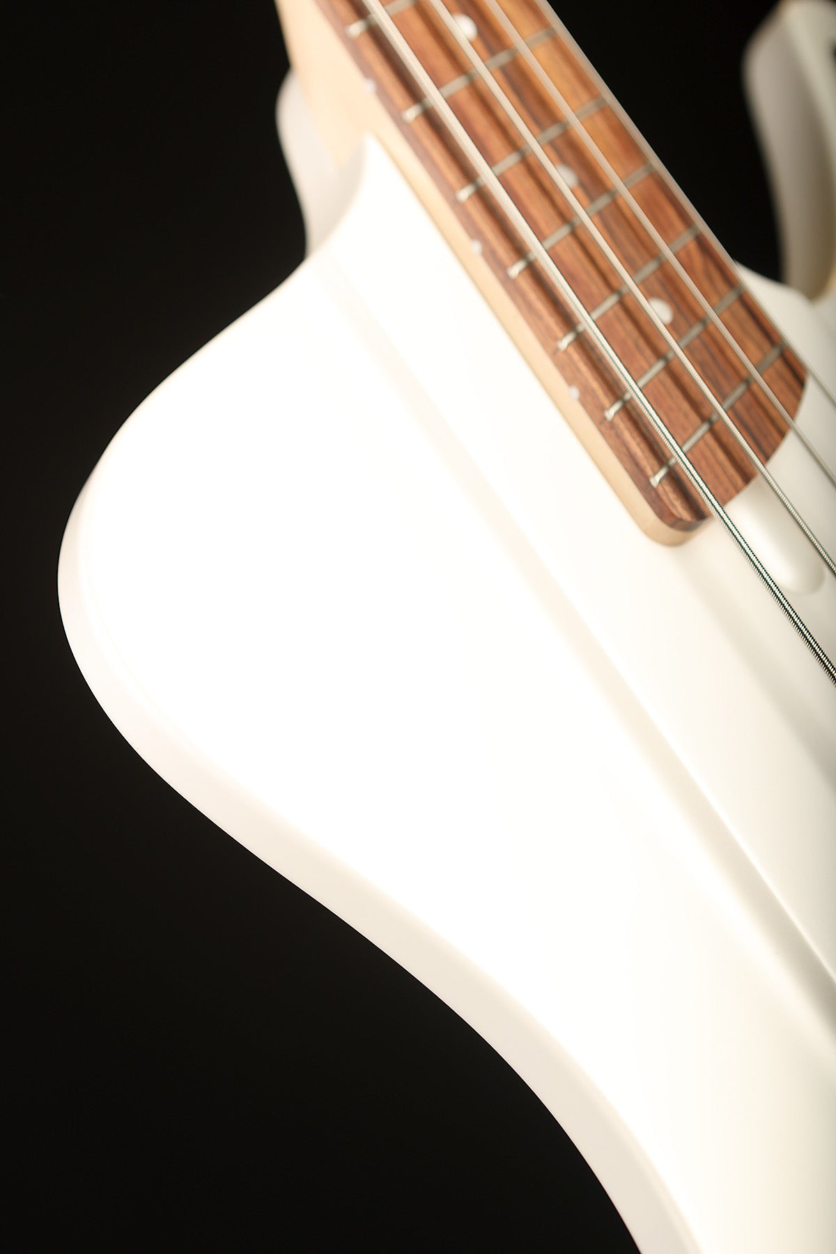 Dingwall D-Roc Standard 4 Ducati White Pearl - Bass Centre Music Store Melbourne