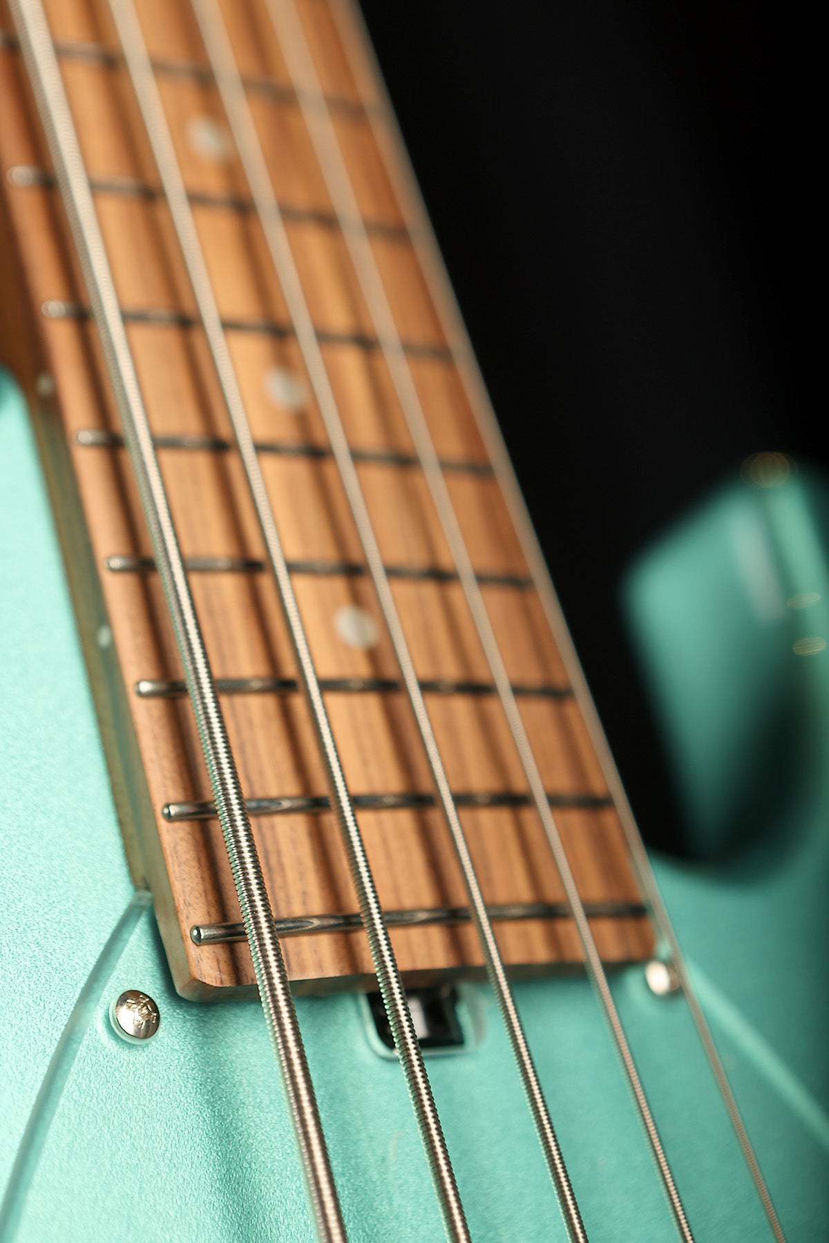 Sadowsky MetroExpress 21-Fret Vintage M/J Bass, Morado Fingerboard, 5-String - Solid Sage Green Metallic High Polish - Bass Centre Music Store Melbourne