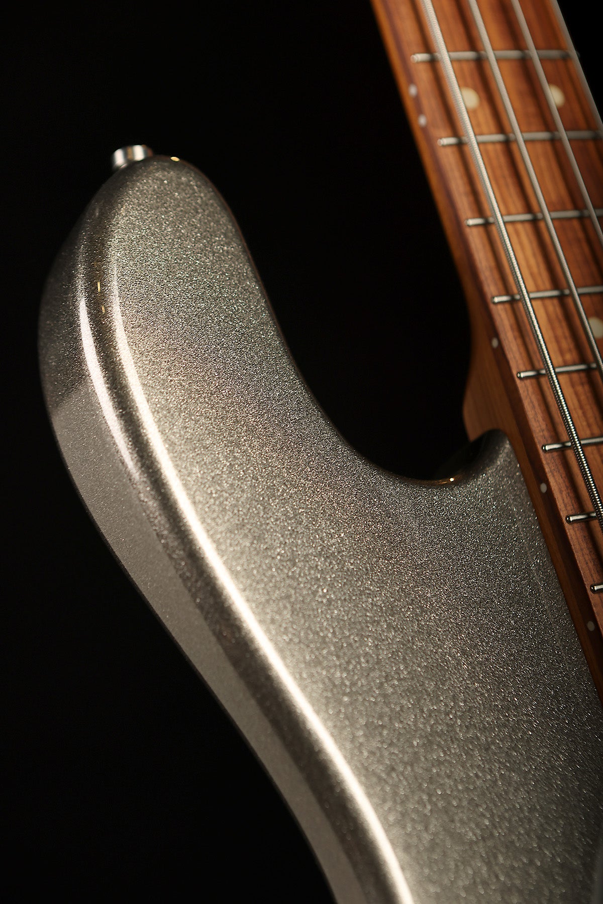 Sadowsky Metro Express 21 Fret M Roasted Maple 4-String Silver Sparkle - Bass Centre Music Store Melbourne