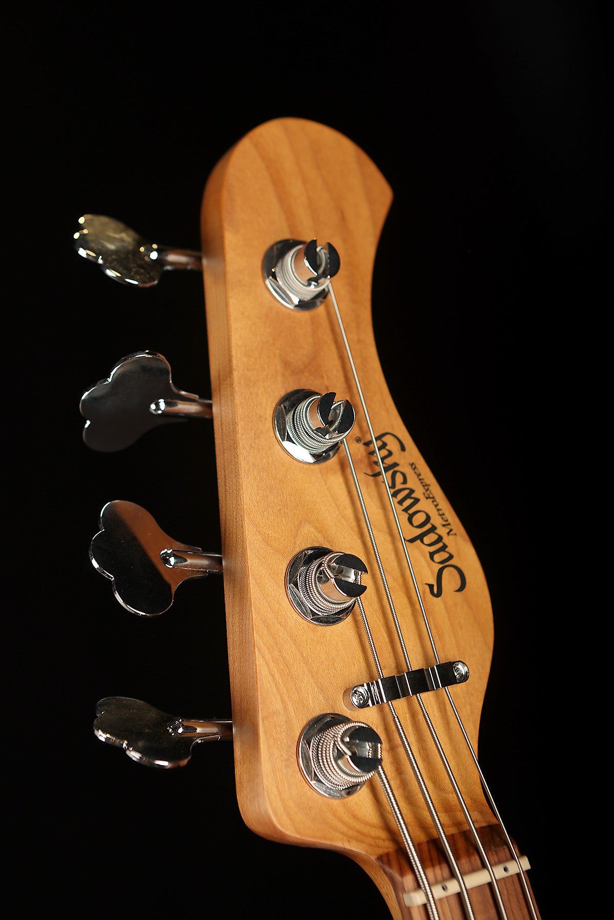 Sadowsky Metro Express 21 Fret M Roasted Maple 4-String Silver Sparkle - Bass Centre Music Store Melbourne