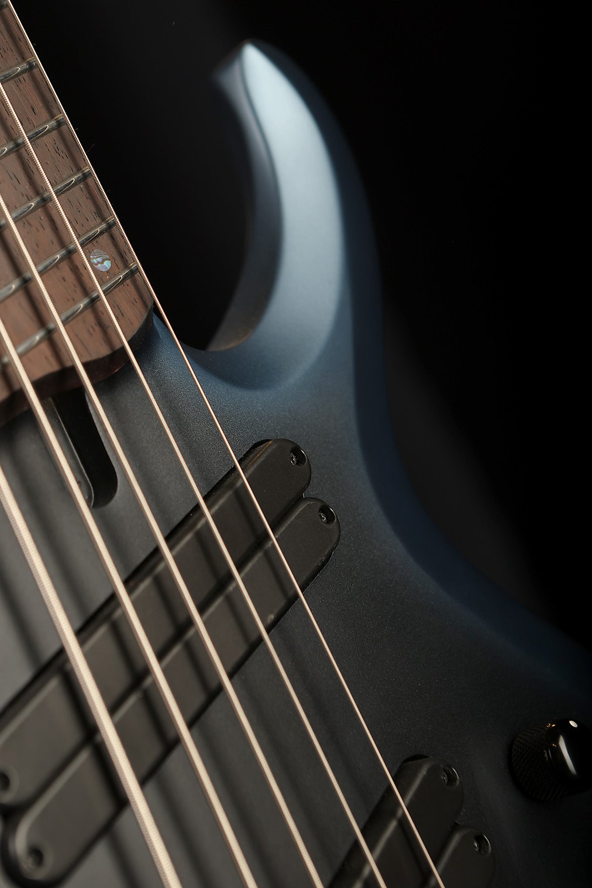 IBANEZ BTB605MS 5 String Multiscale Bass Midnight Arctic Ocean Matte - Bass Centre Music Store Melbourne