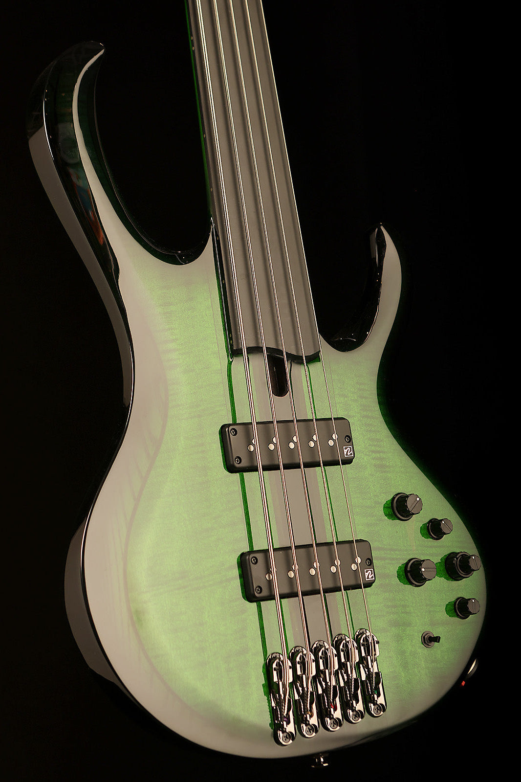 Ibanez SDGB1DMT Bass Guitar 5-String Fretless Dark Moss Burst - Bass Centre Music Store Melbourne