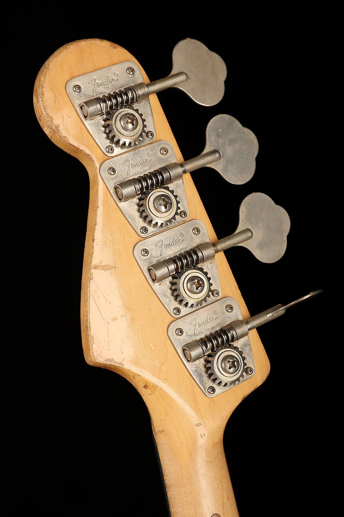 Preloved 1972 Fender Jazz Bass Black 'black block' w/case - Bass Centre Music Store Melbourne