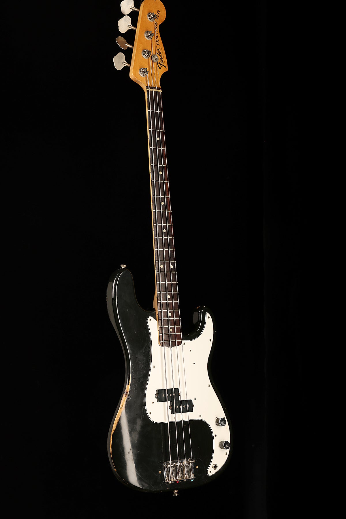 Preloved 1974 Fender Precision Bass Black w/case - Bass Centre Music Store Melbourne