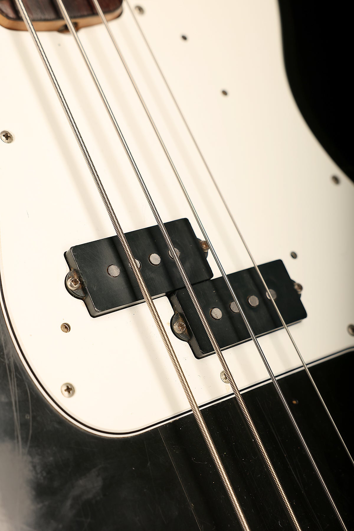 Preloved 1974 Fender Precision Bass Black w/case - Bass Centre Music Store Melbourne