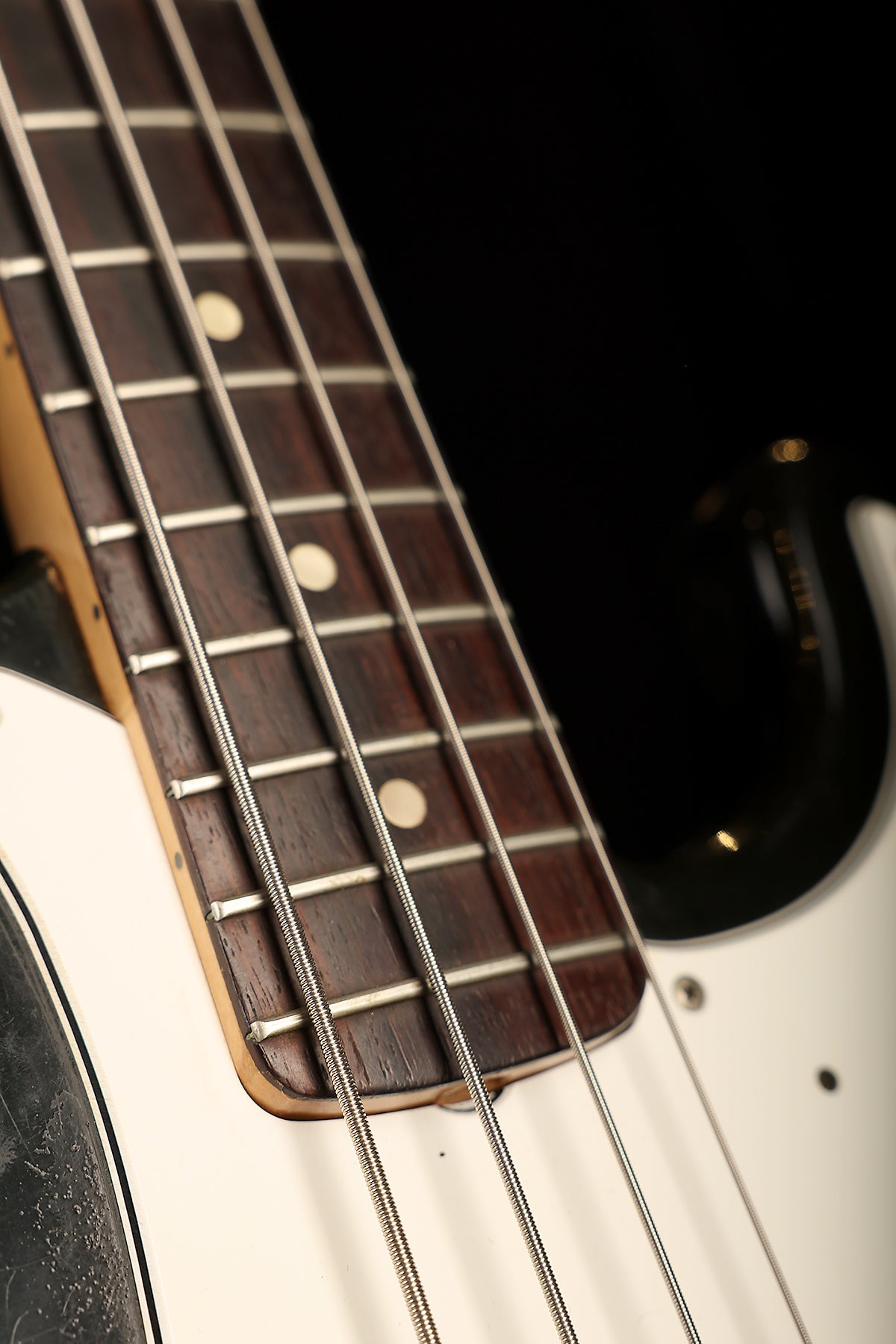 Preloved 1974 Fender Precision Bass Black w/case - Bass Centre Music Store Melbourne