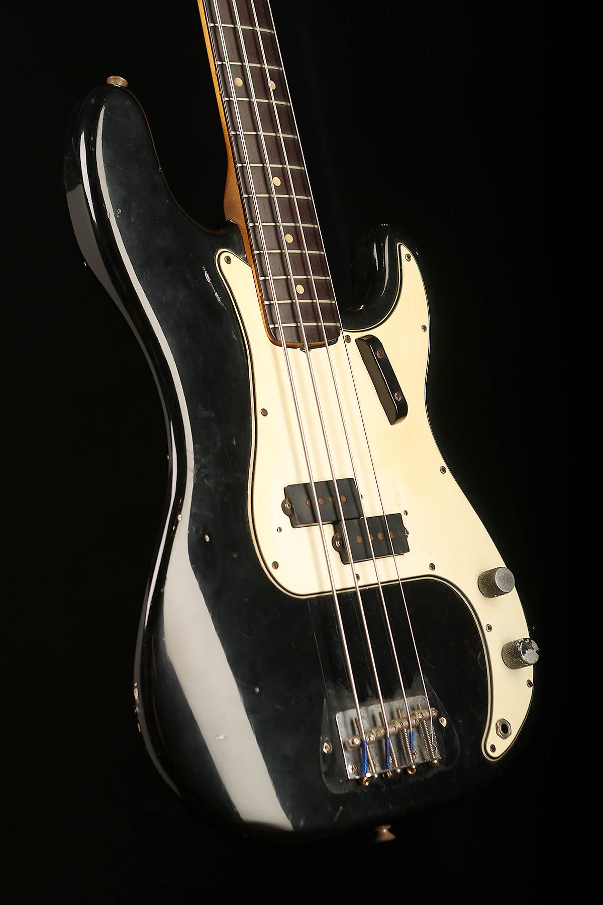 Fender 1965 Precision Bass. Original Custom colour Black - Bass Centre Music Store Melbourne