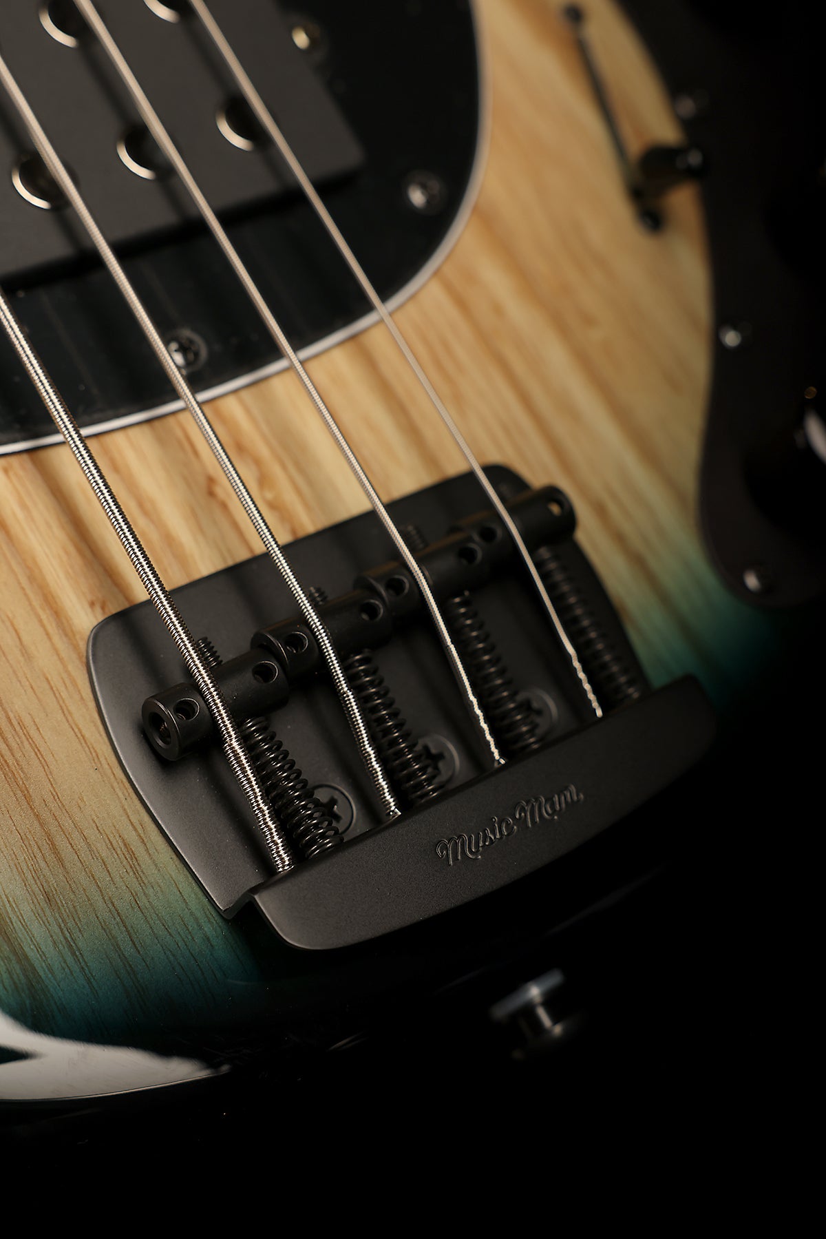 Ernie Ball Music Man Stingray Special 4 HH Mean Blue Burst - Bass Centre Music Store Melbourne