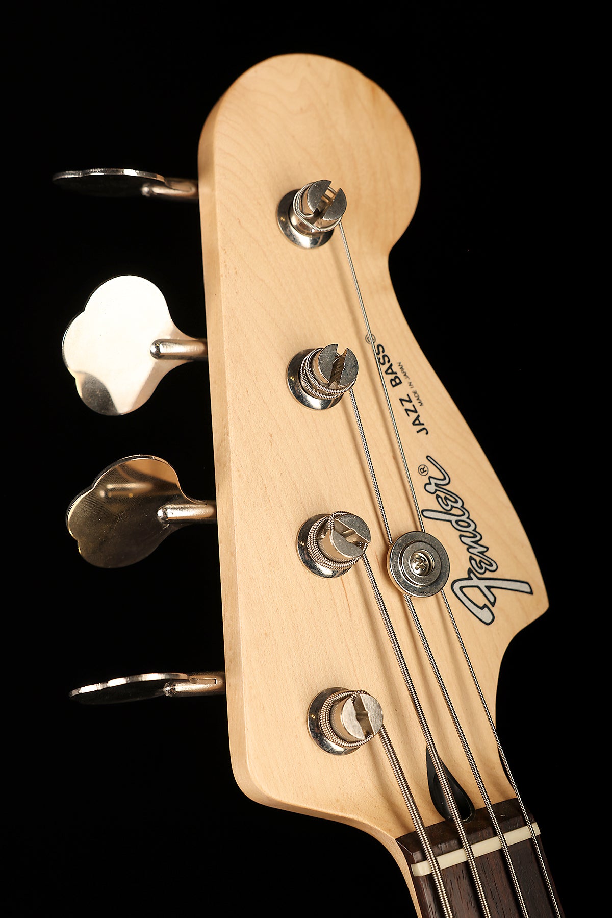 Preloved Fender Japan Hybrid Jazz Bass, Blonde - Bass Centre Music Store Melbourne