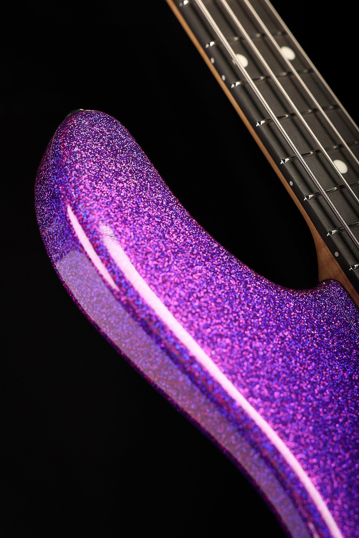 Ernie Ball Music Man Dark Ray 4 Plasma Purple