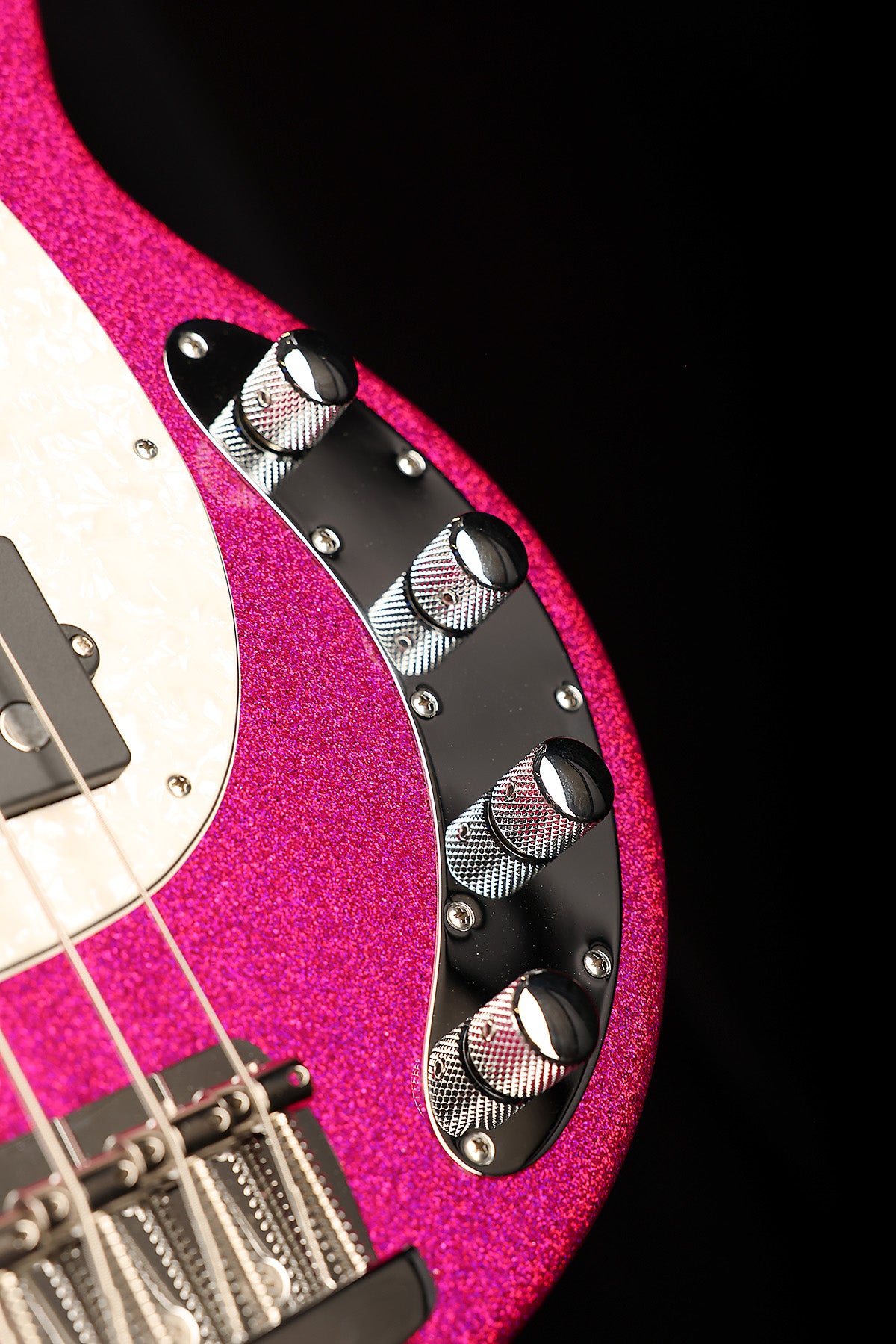 Ernie Ball Music Man Stingray Special 4 H Soda Pink Sparkle - Bass Centre Music Store Melbourne