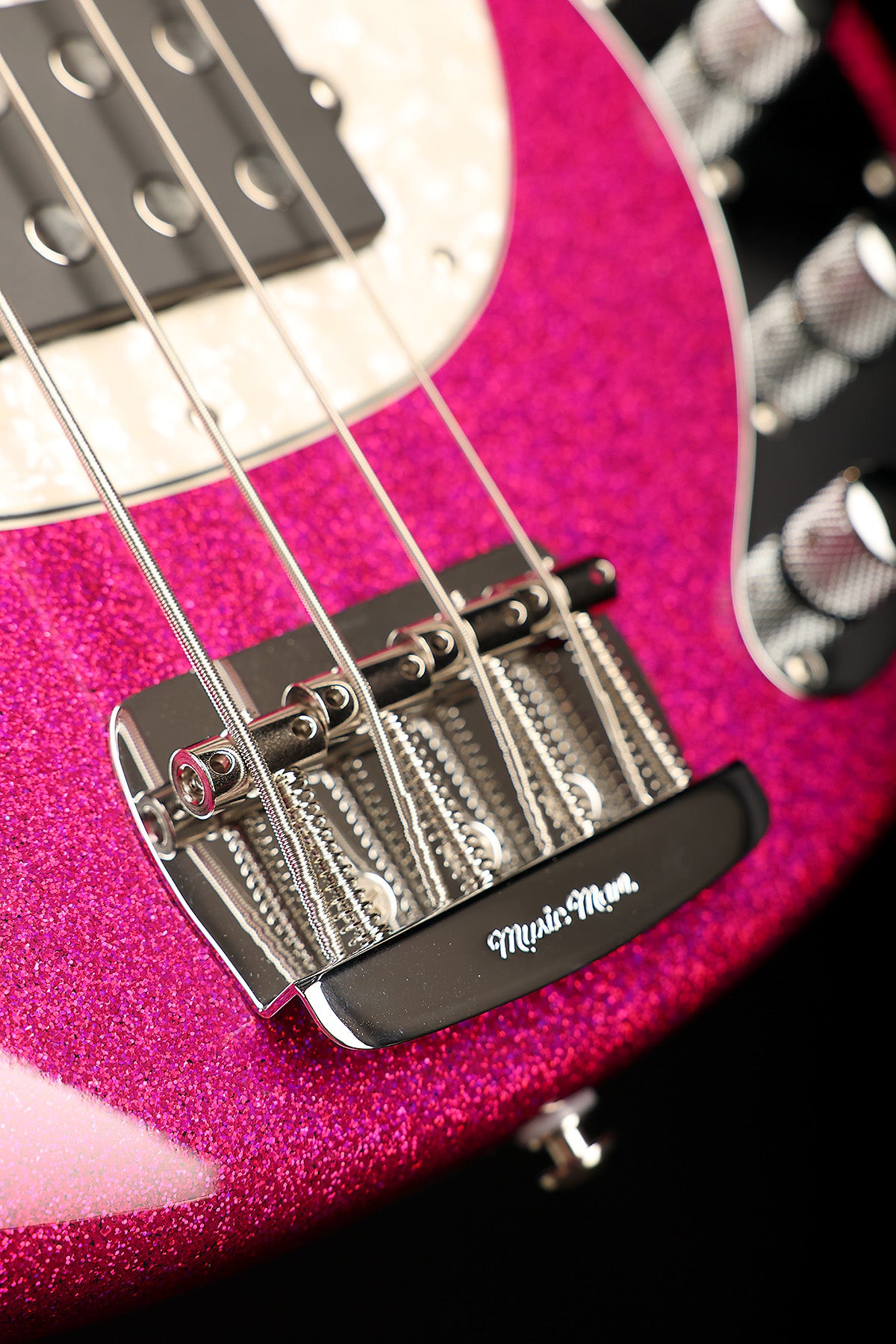 Ernie Ball Music Man Stingray Special 4 H Soda Pink Sparkle - Bass Centre Music Store Melbourne