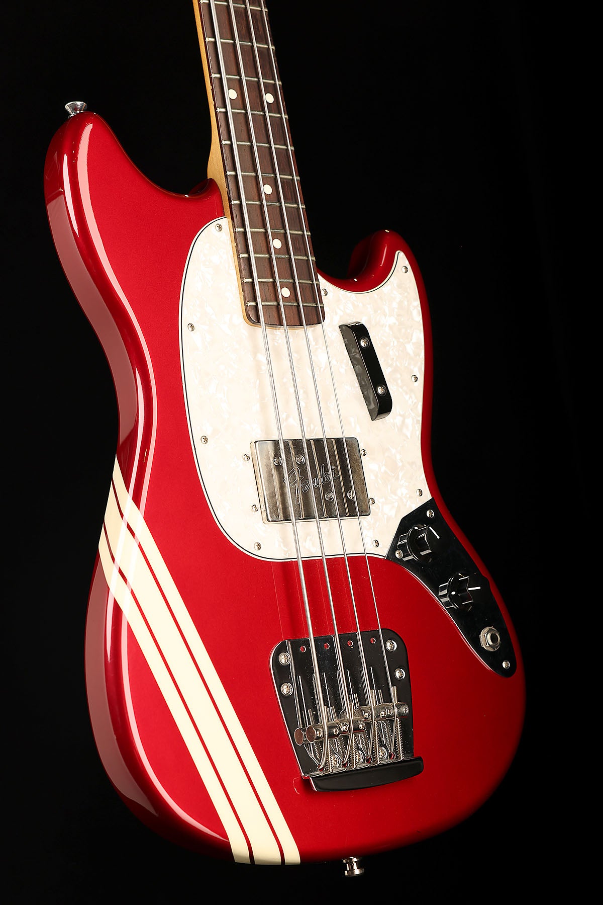 Preloved Fender Pawnshop Mustang Candy Apple - Bass Centre Music Store Melbourne