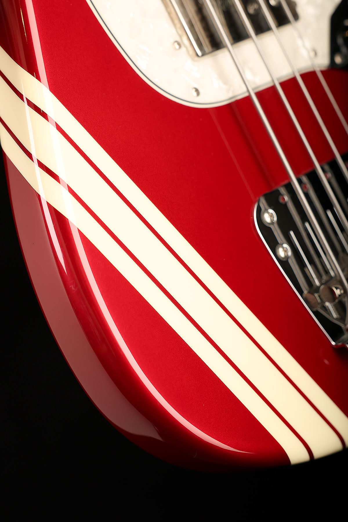 Preloved Fender Pawnshop Mustang Candy Apple - Bass Centre Music Store Melbourne