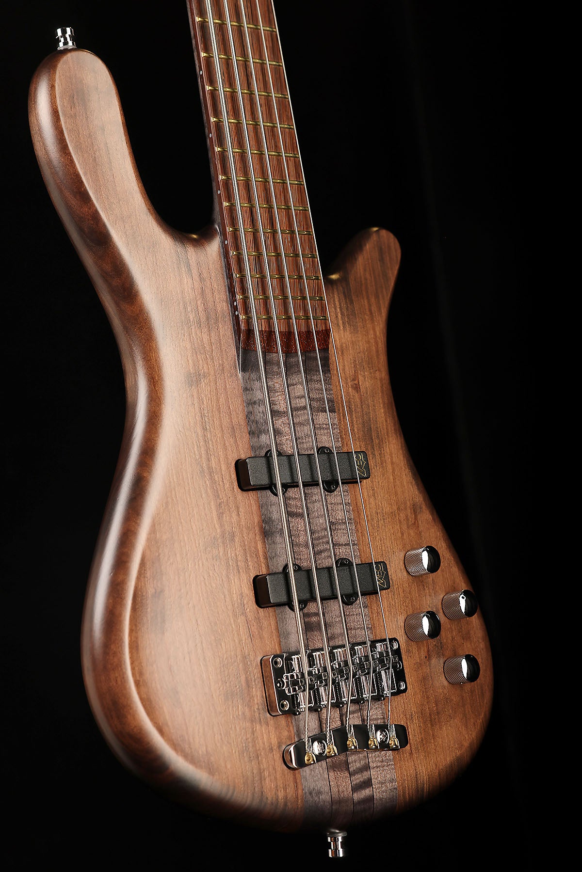 Warwick TeamBuilt Pro Series Streamer Stage 1 5-String Nirvana Black Transparent Satin - Bass Centre Music Store Melbourne