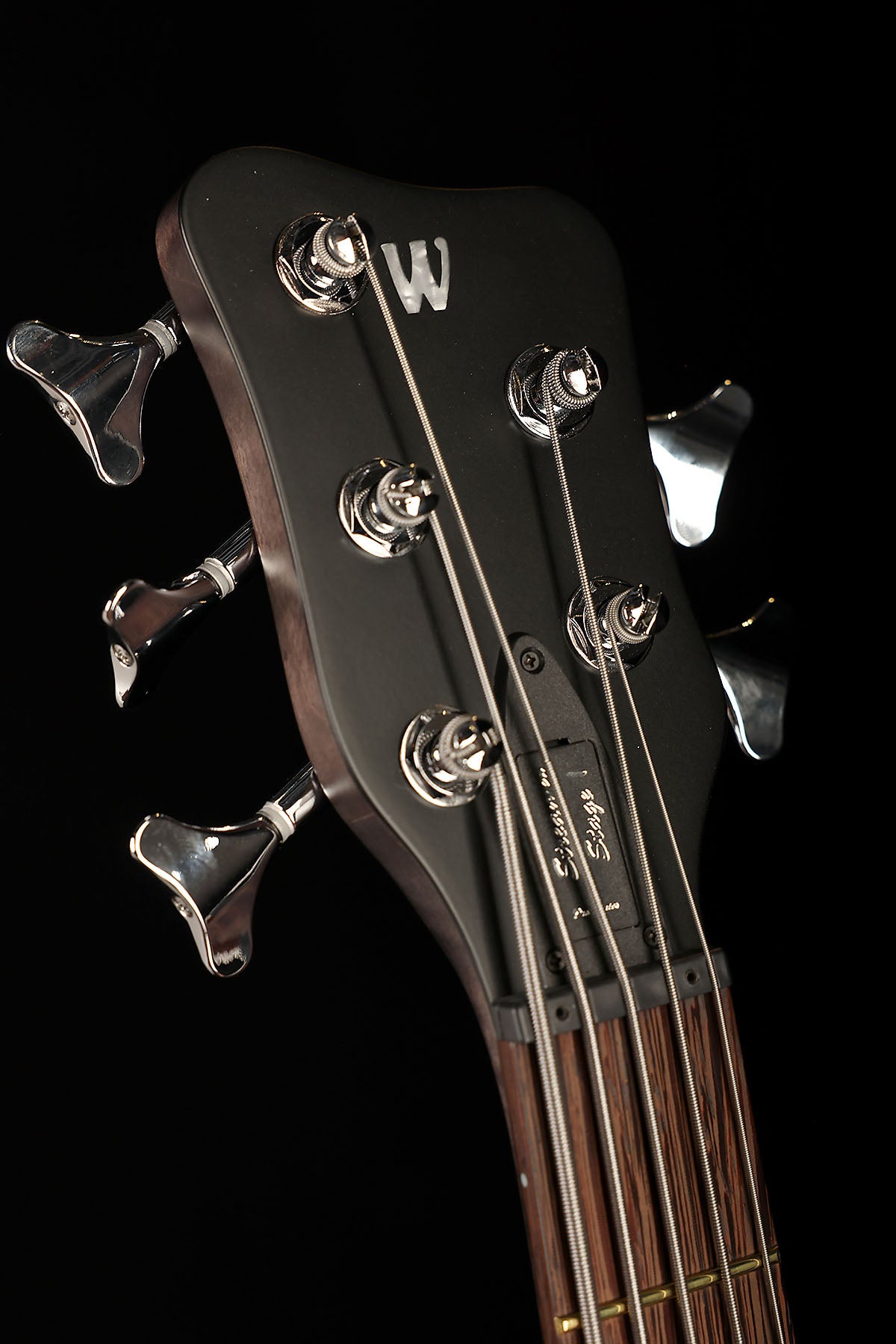 Warwick TeamBuilt Pro Series Streamer Stage 1 5-String Nirvana Black Transparent Satin - Bass Centre Music Store Melbourne
