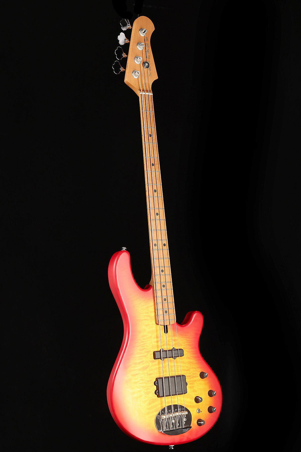 Lakland Sykline 44-02 Deluxe Satin Cherry Burst - Bass Centre Music Store Melbourne