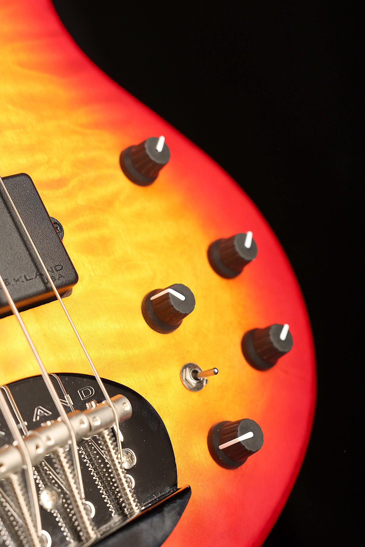 Lakland Sykline 44-02 Deluxe Satin Cherry Burst - Bass Centre Music Store Melbourne