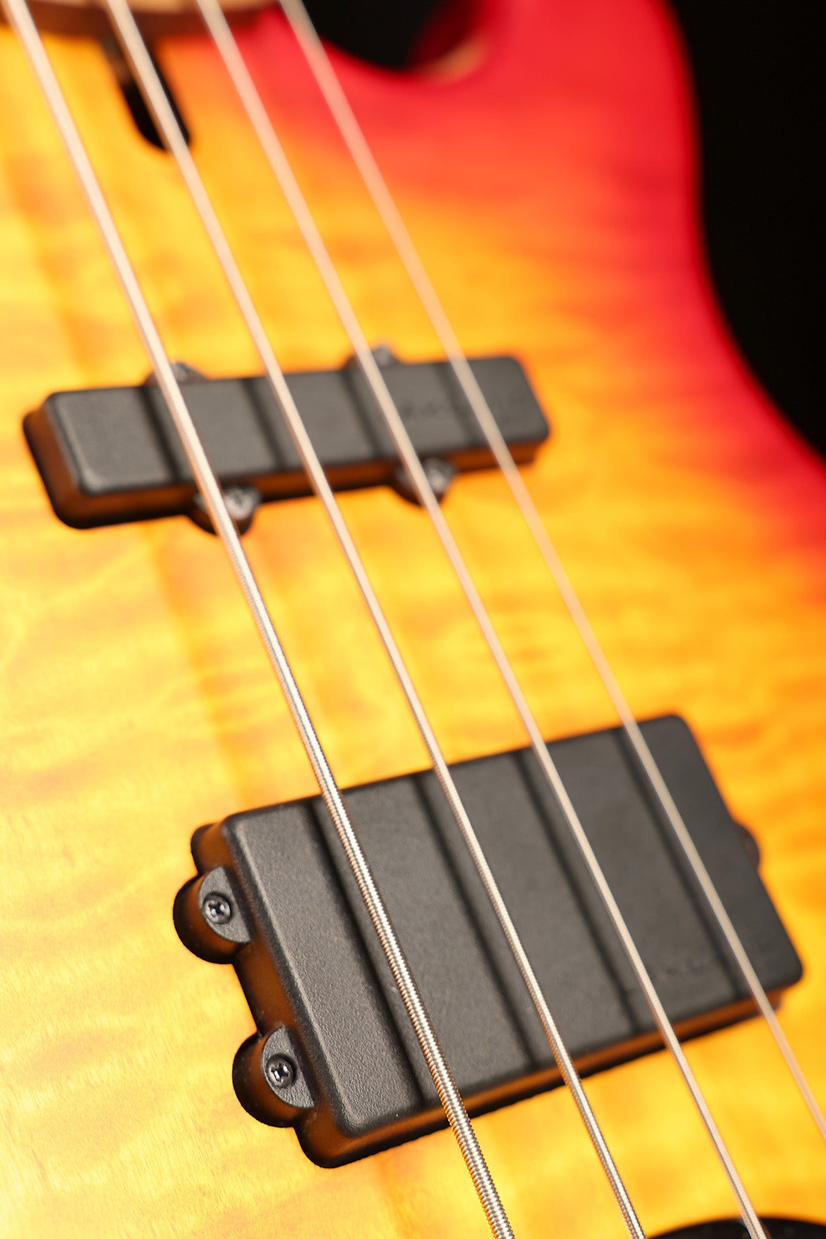 Lakland Sykline 44-02 Deluxe Satin Cherry Burst - Bass Centre Music Store Melbourne