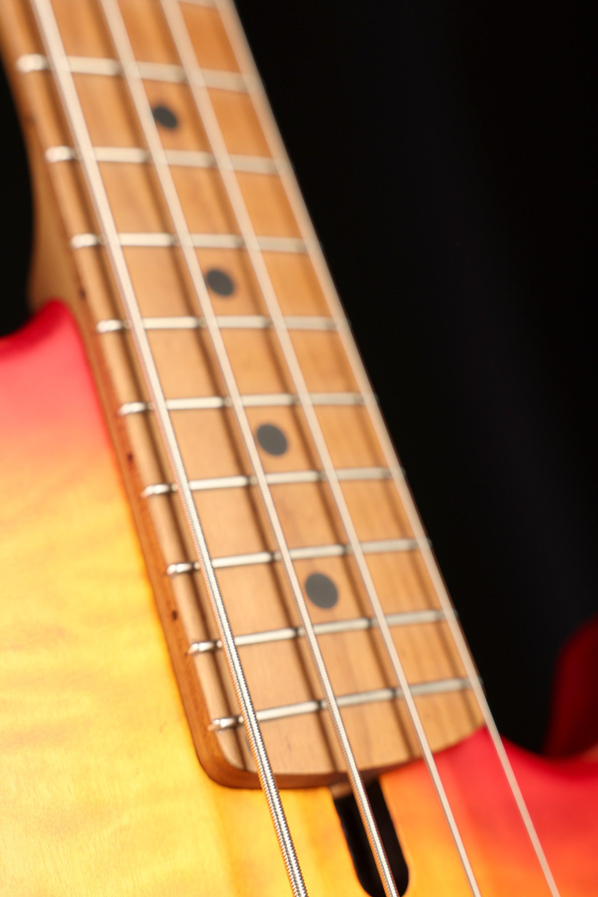 Lakland Sykline 44-02 Deluxe Satin Cherry Burst - Bass Centre Music Store Melbourne