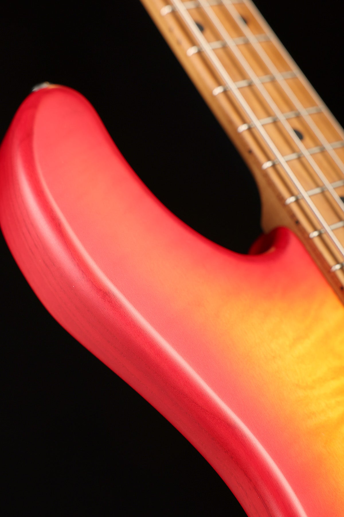 Lakland Sykline 44-02 Deluxe Satin Cherry Burst - Bass Centre Music Store Melbourne