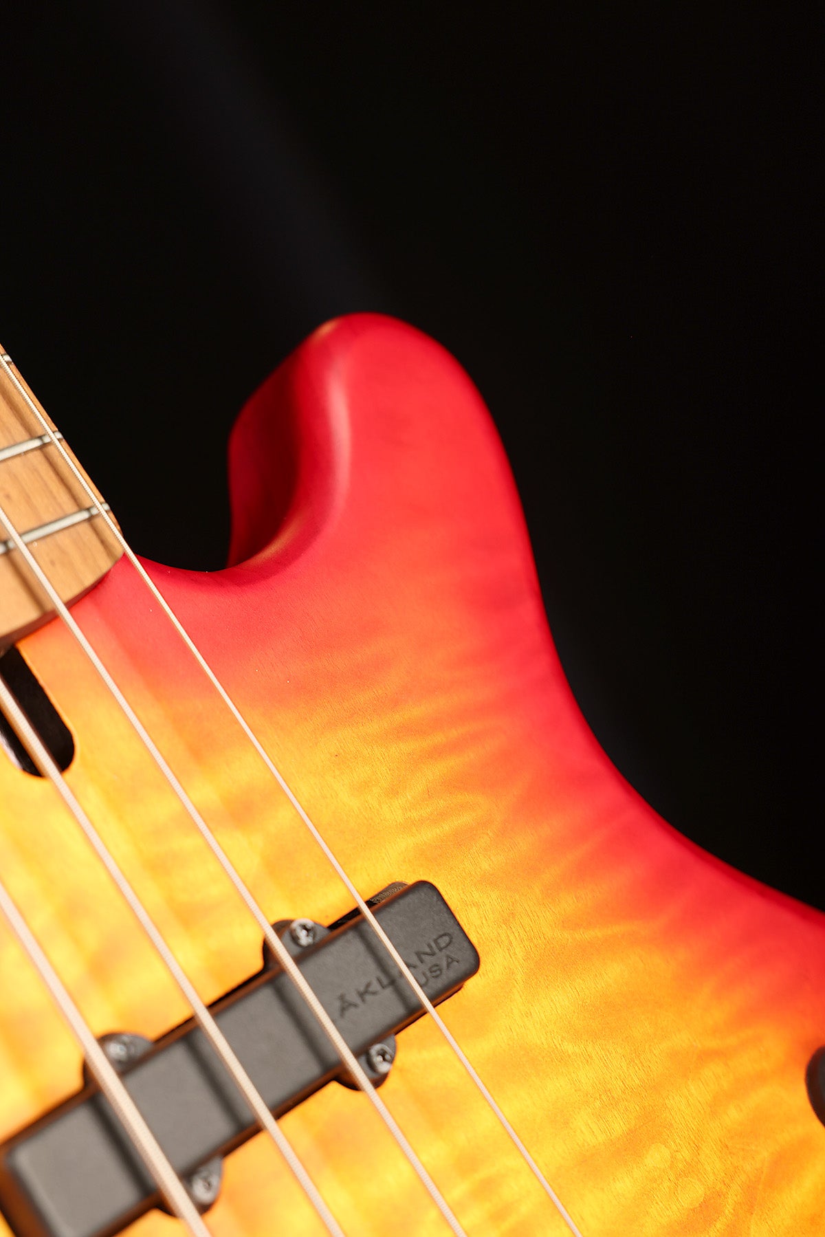 Lakland Sykline 44-02 Deluxe Satin Cherry Burst - Bass Centre Music Store Melbourne